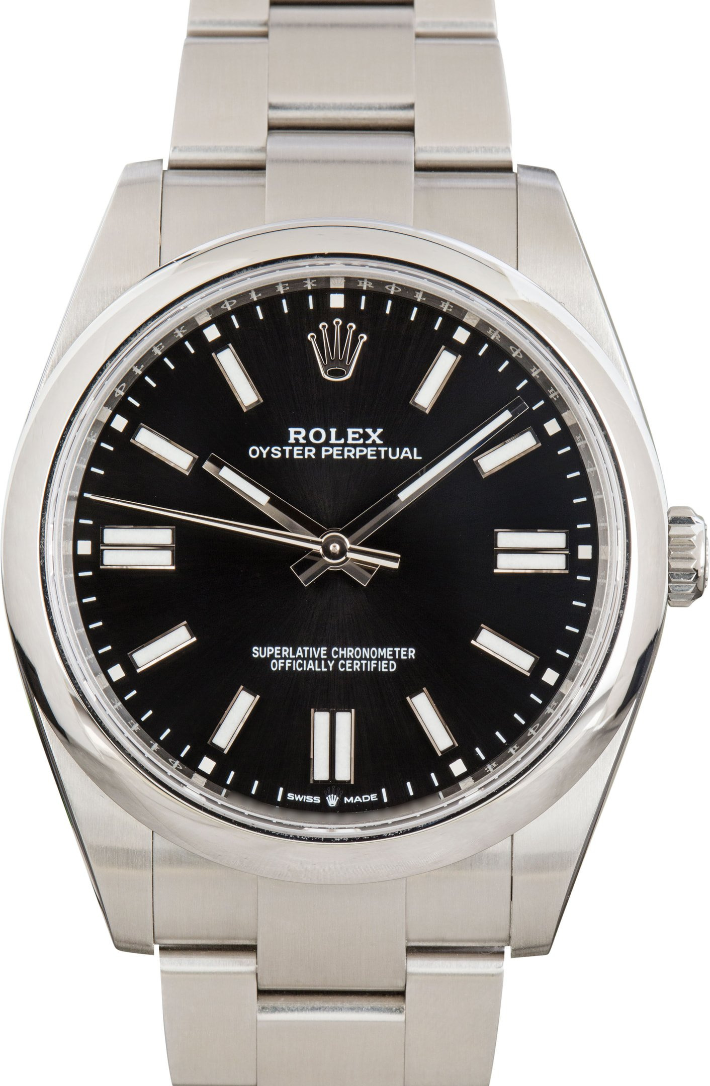 Rolex Oyster Perpetual 124300 Black Index Dial - 1