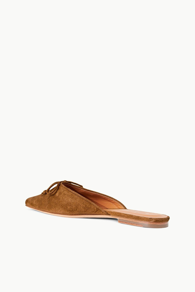 STAUD GINA MULE TAN SUEDE 4