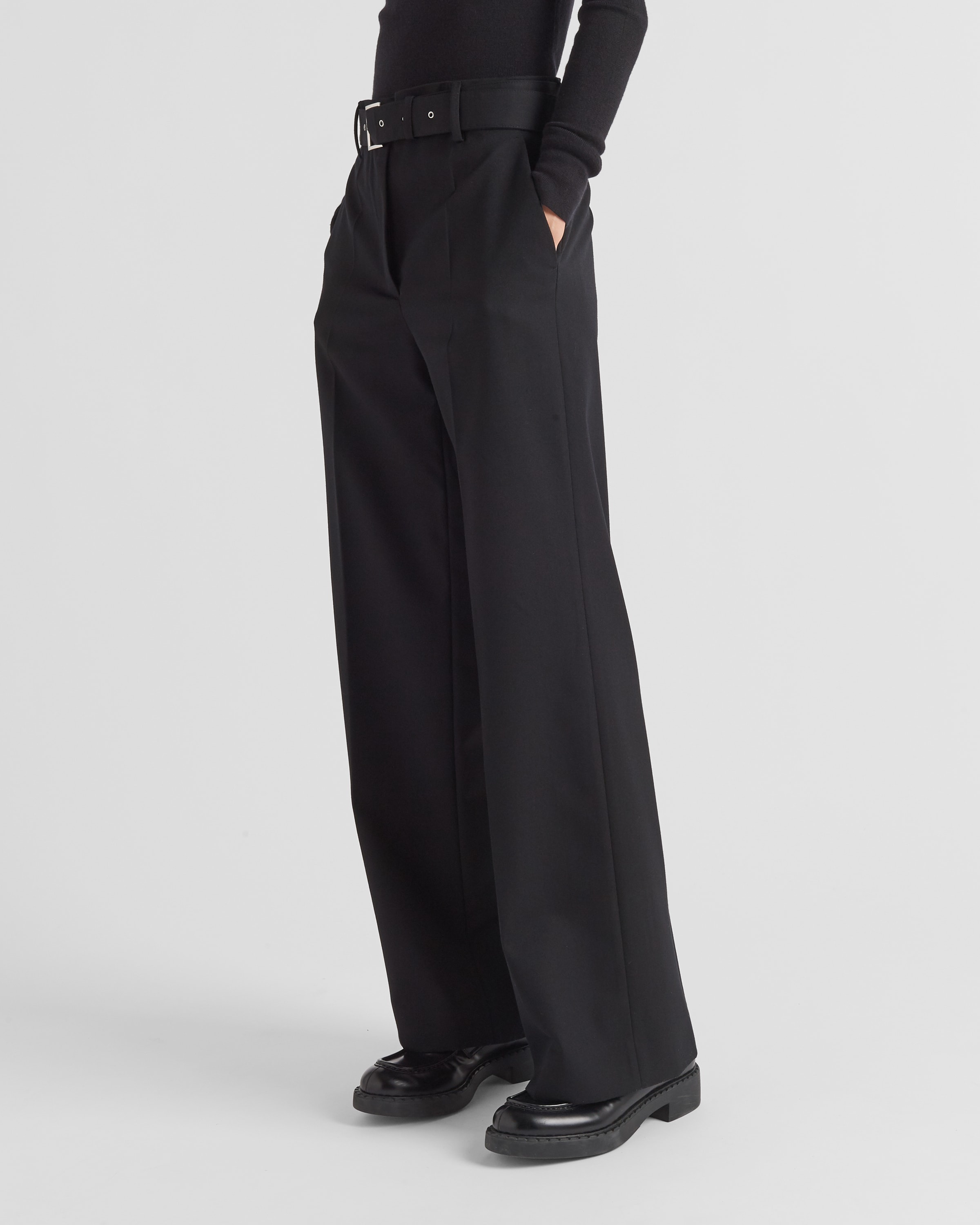 Gabardine pants - 3