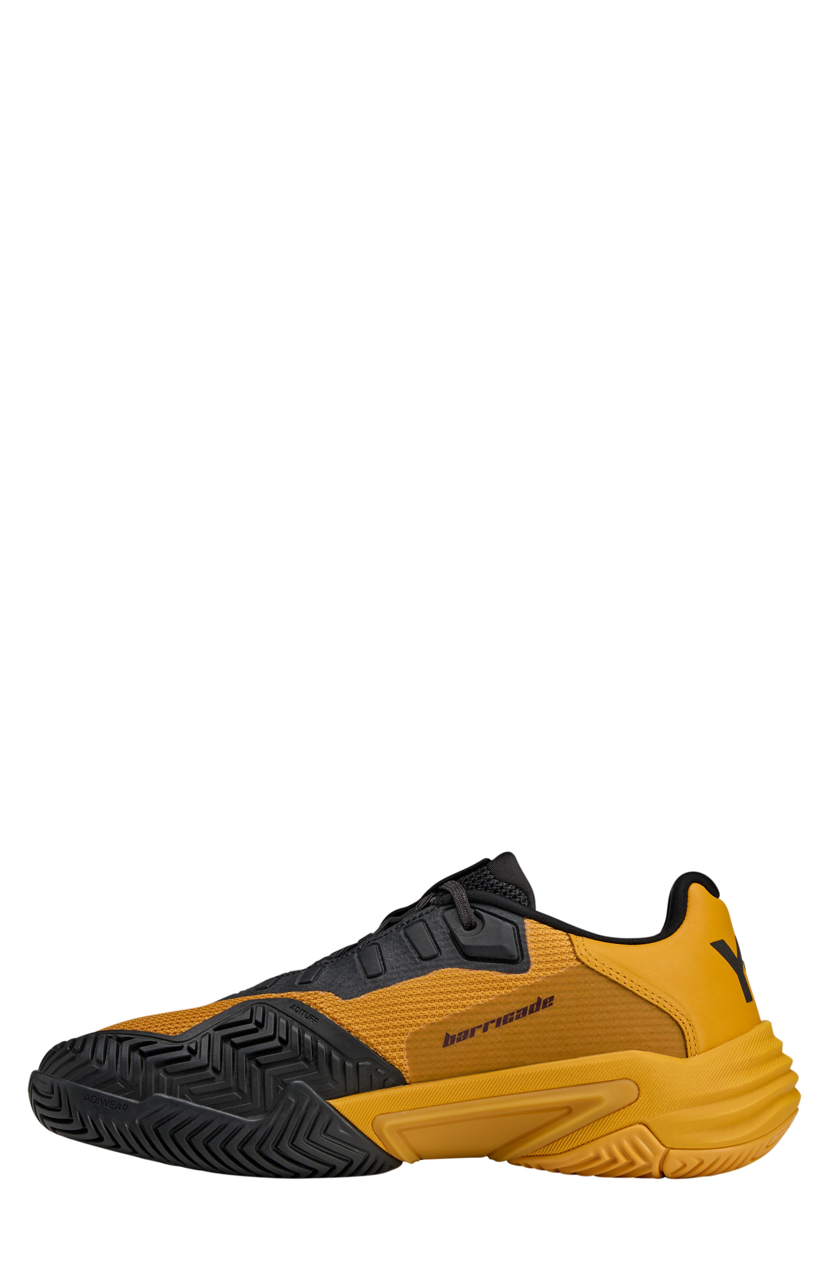 Y-3 Barricade Tennis Shoe in Collegiate Gold/Black at Nordstrom - 6