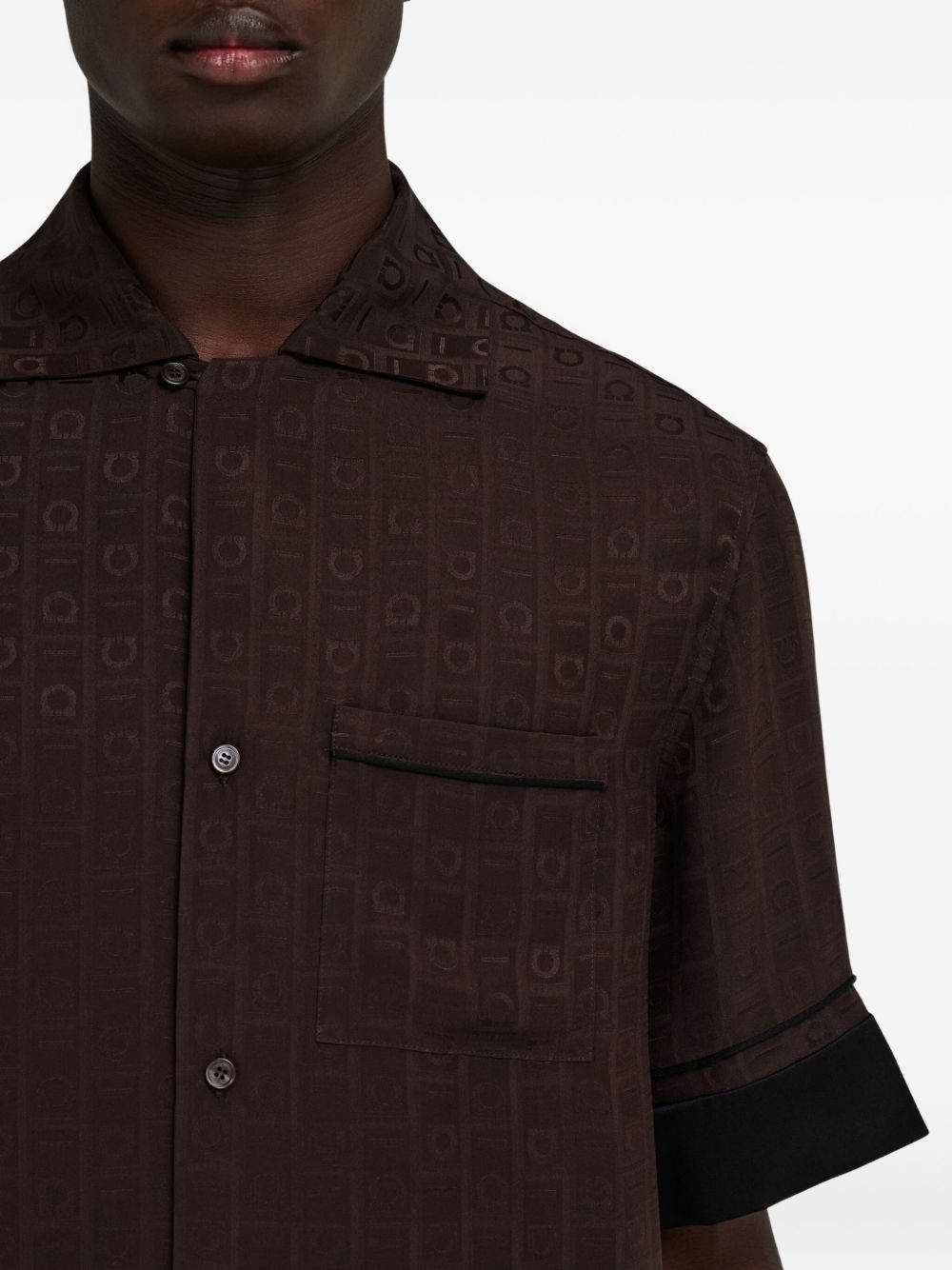 monogram short sleeve shirts - 6
