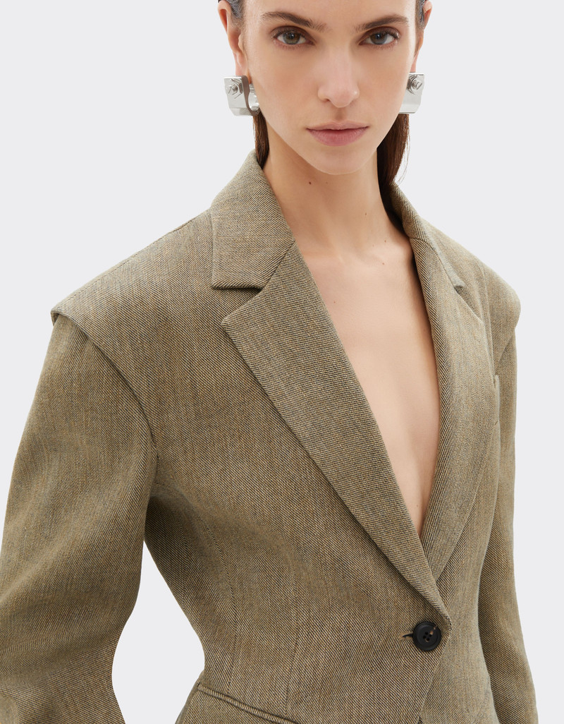 Délavé twill blazer 5