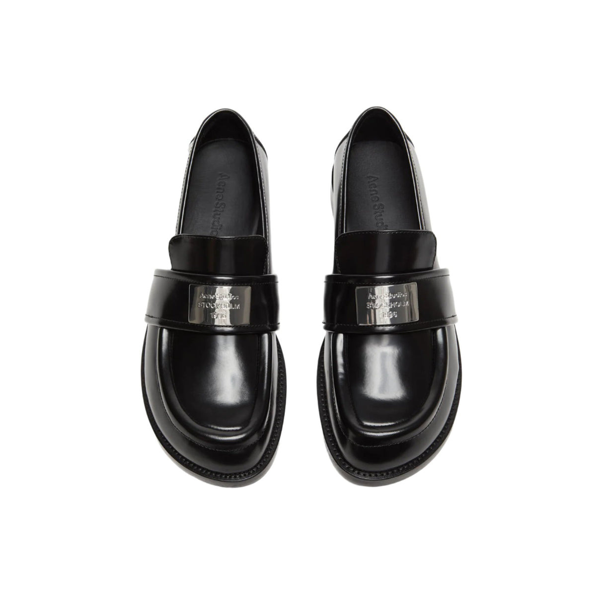 LEATHER LOAFERS (BLACK) - 2