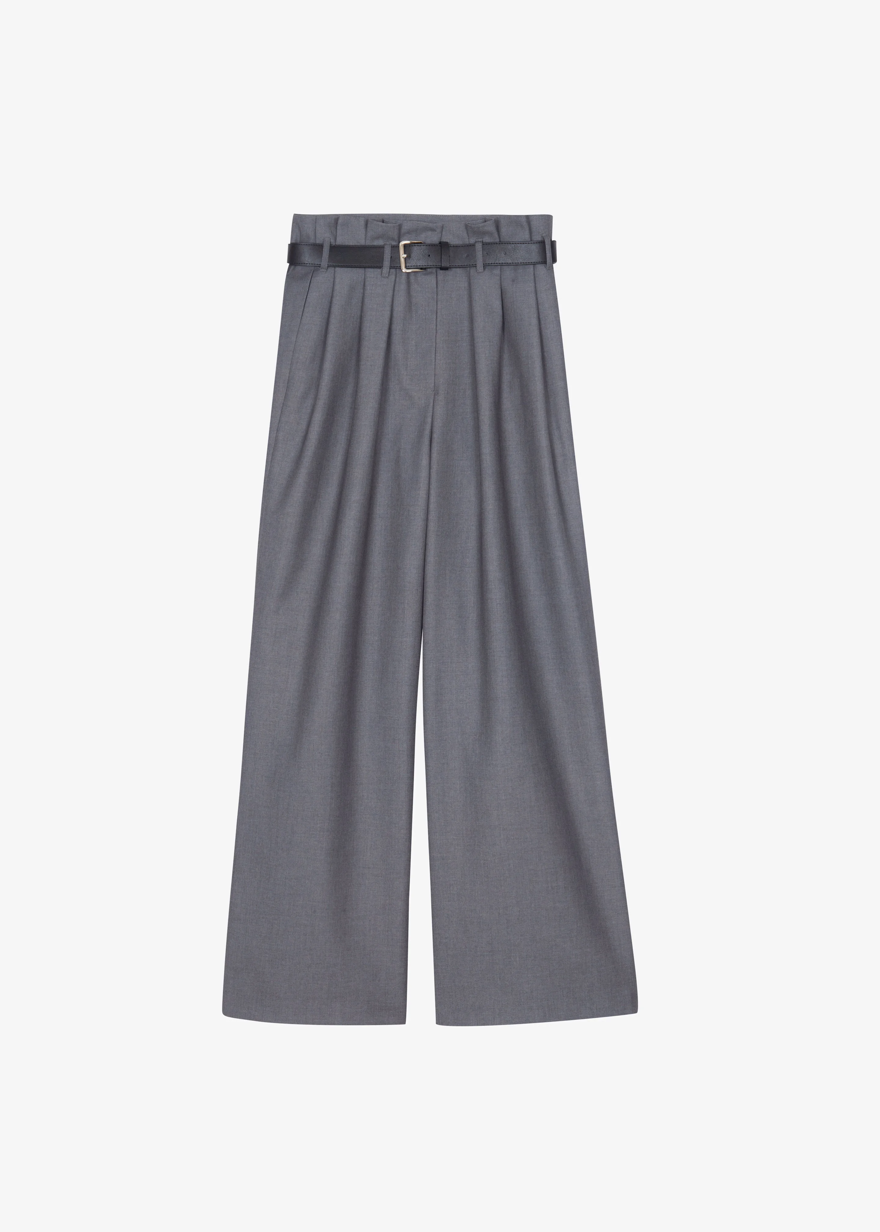 Dulverton Pleated Trousers - Grey - 1
