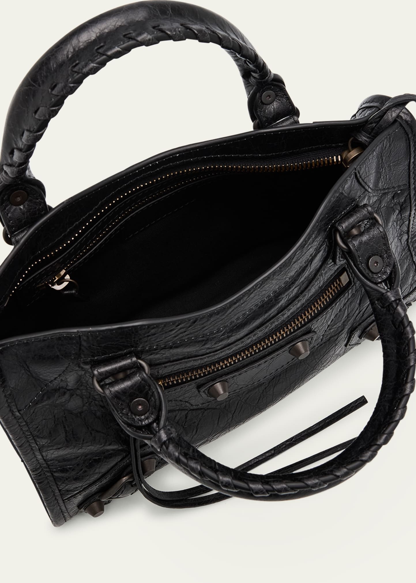 Le City Mini Leather Top-Handle Bag - 4