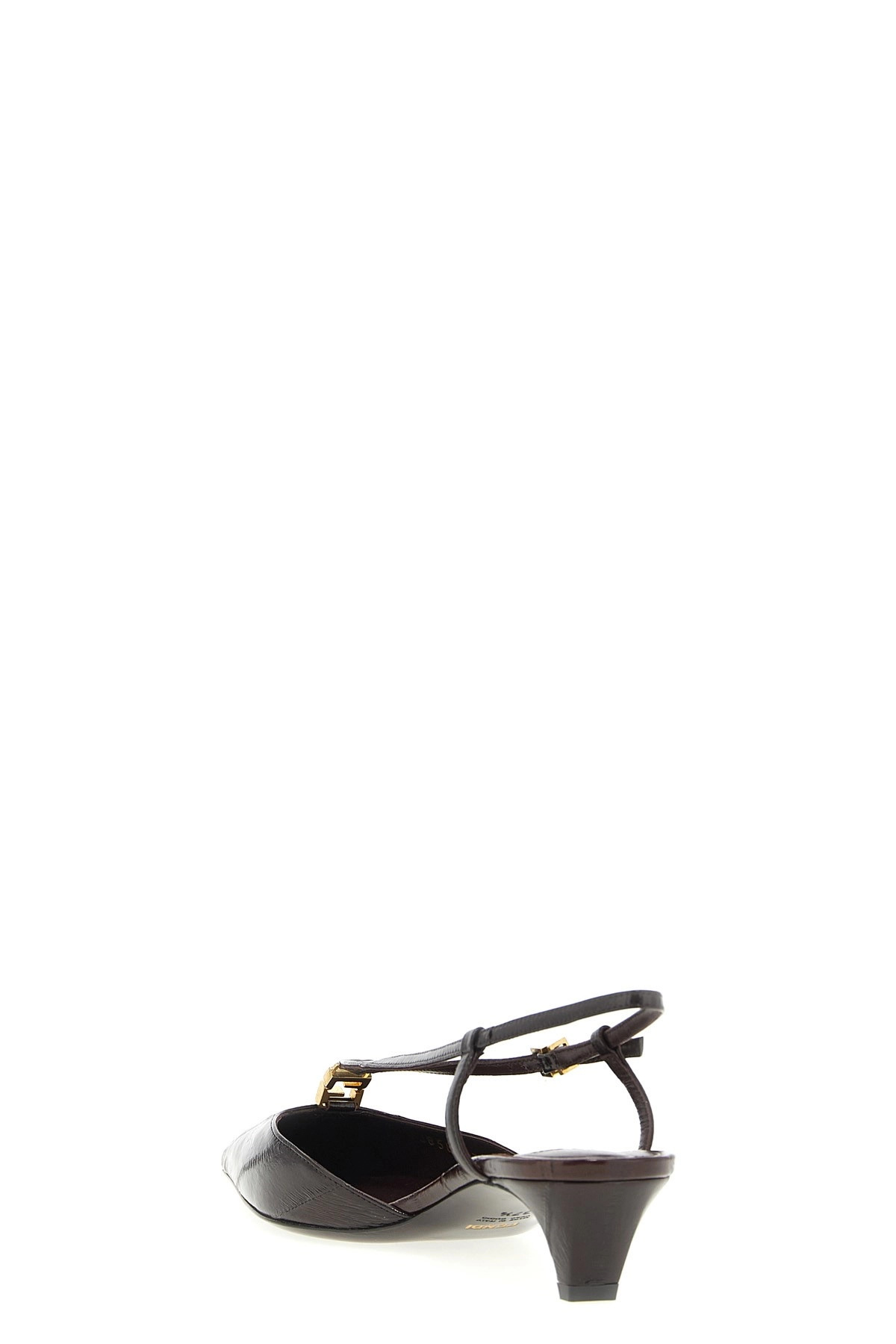 'Fendi FFold' slingback - 3
