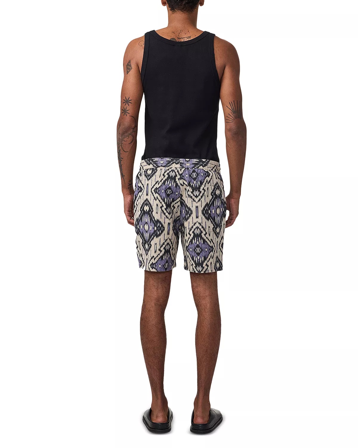 Relaxed Fit Gregor Patterned 6.3" Shorts - 3