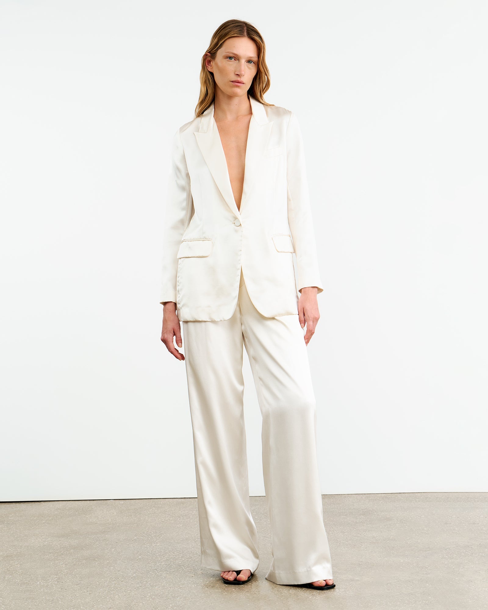FLAVIE SILK PANT - 6