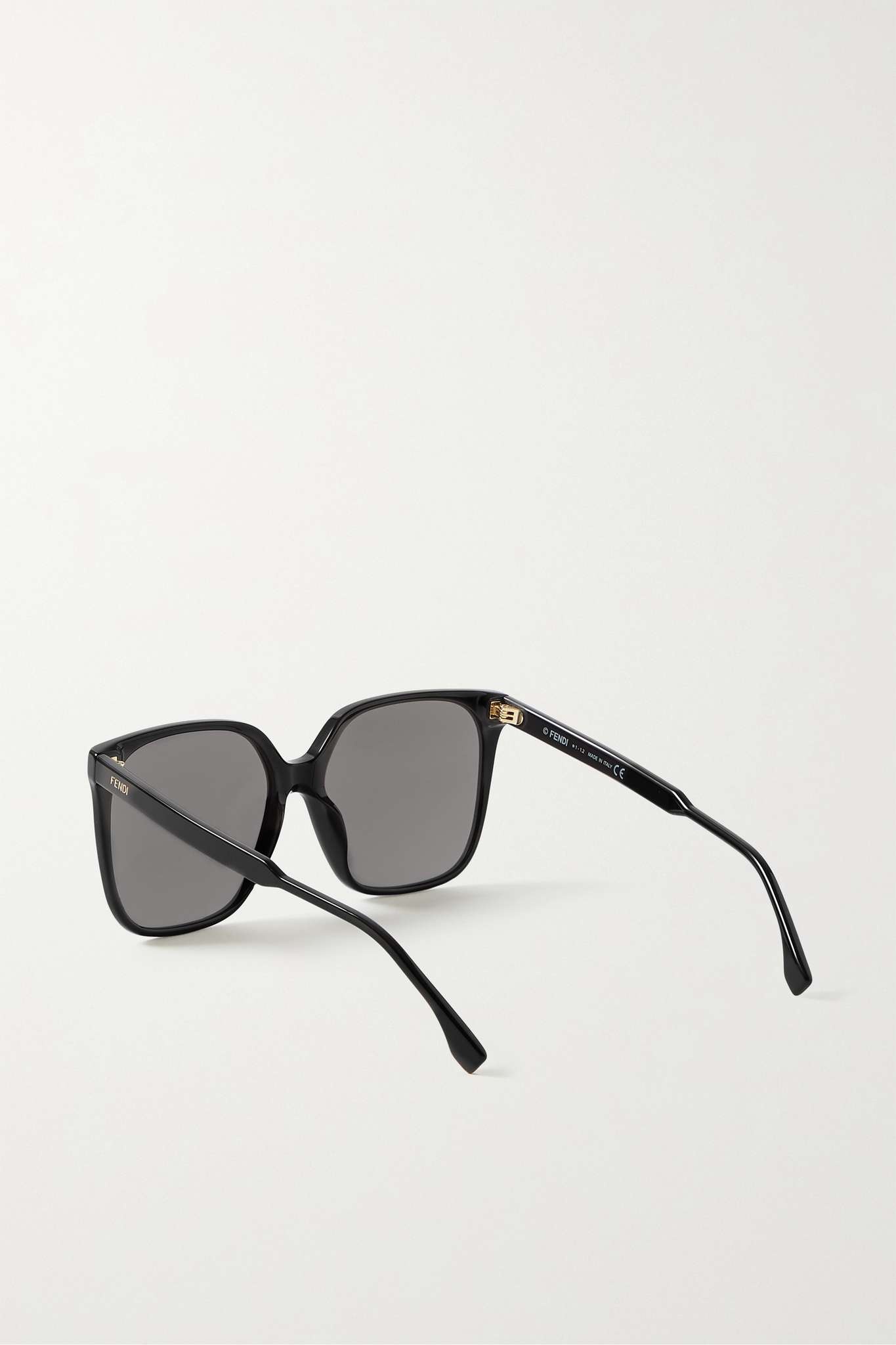 Oversized square-frame acetate sunglasses - 2