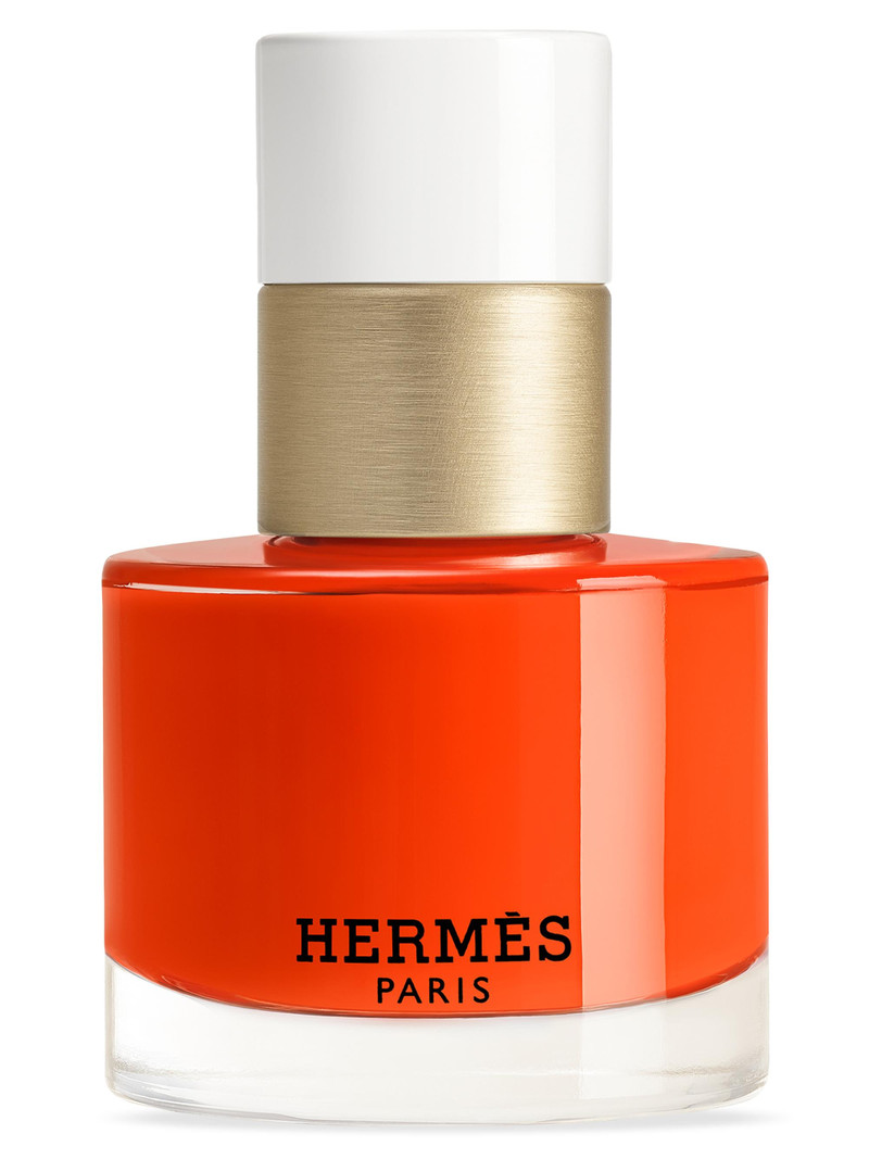 Women's Les Mains Hermès Nail Enamel - 39 Orange Poppy 1