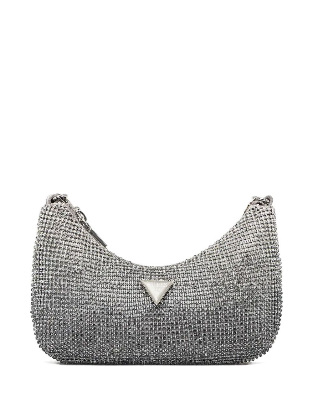 rhinestone-embellished shoulder bag - 1