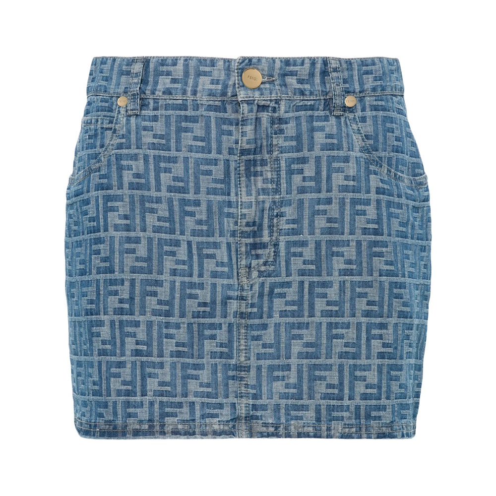Fendi Blue Skirts - Fitted Skirts Women - 1