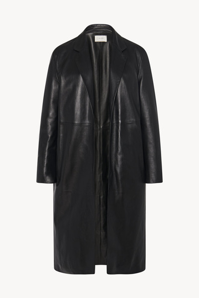 The Row Babil Coat in Leather outlook