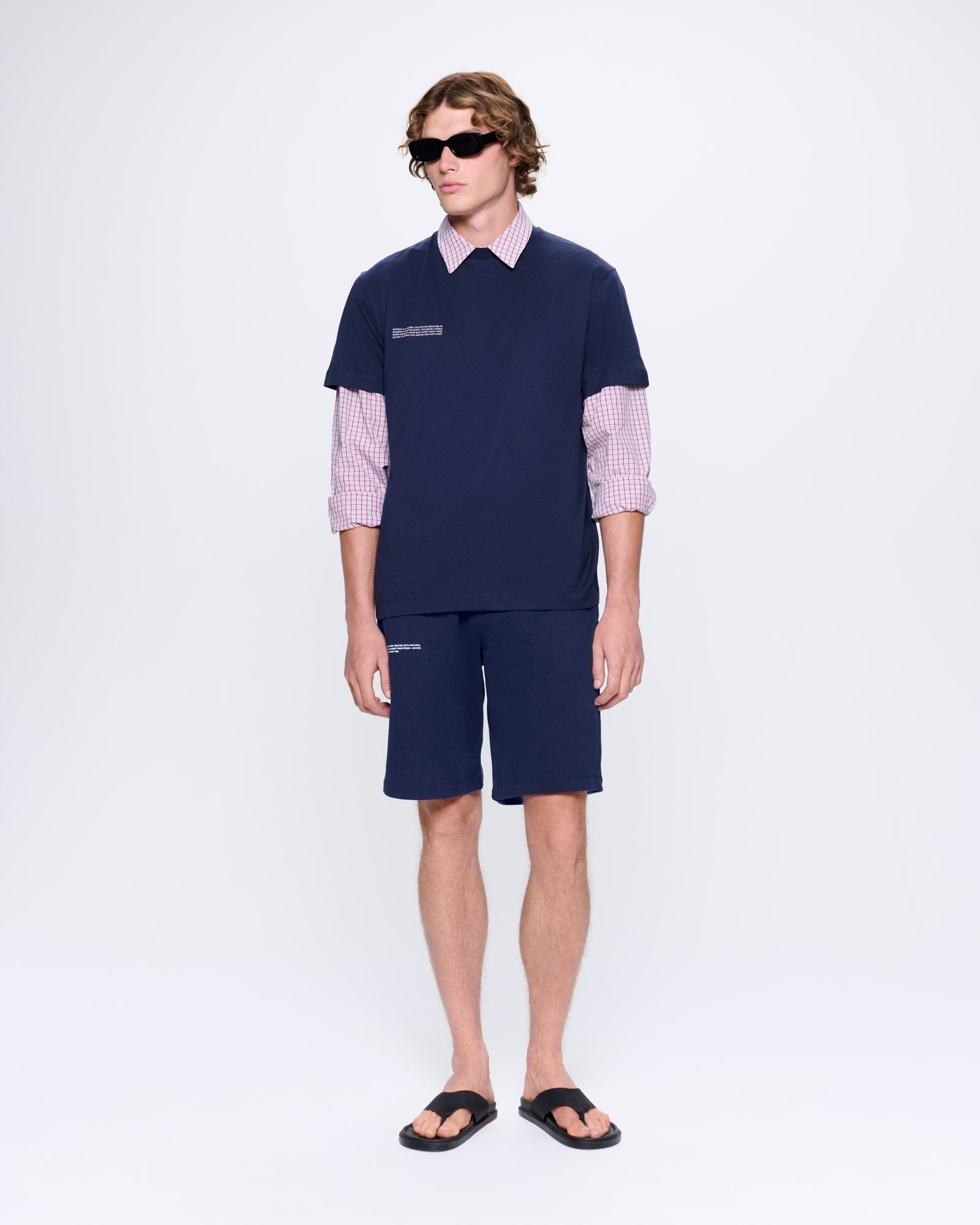 Mens 365 Midweight T-shirt - Navy Blue - 3