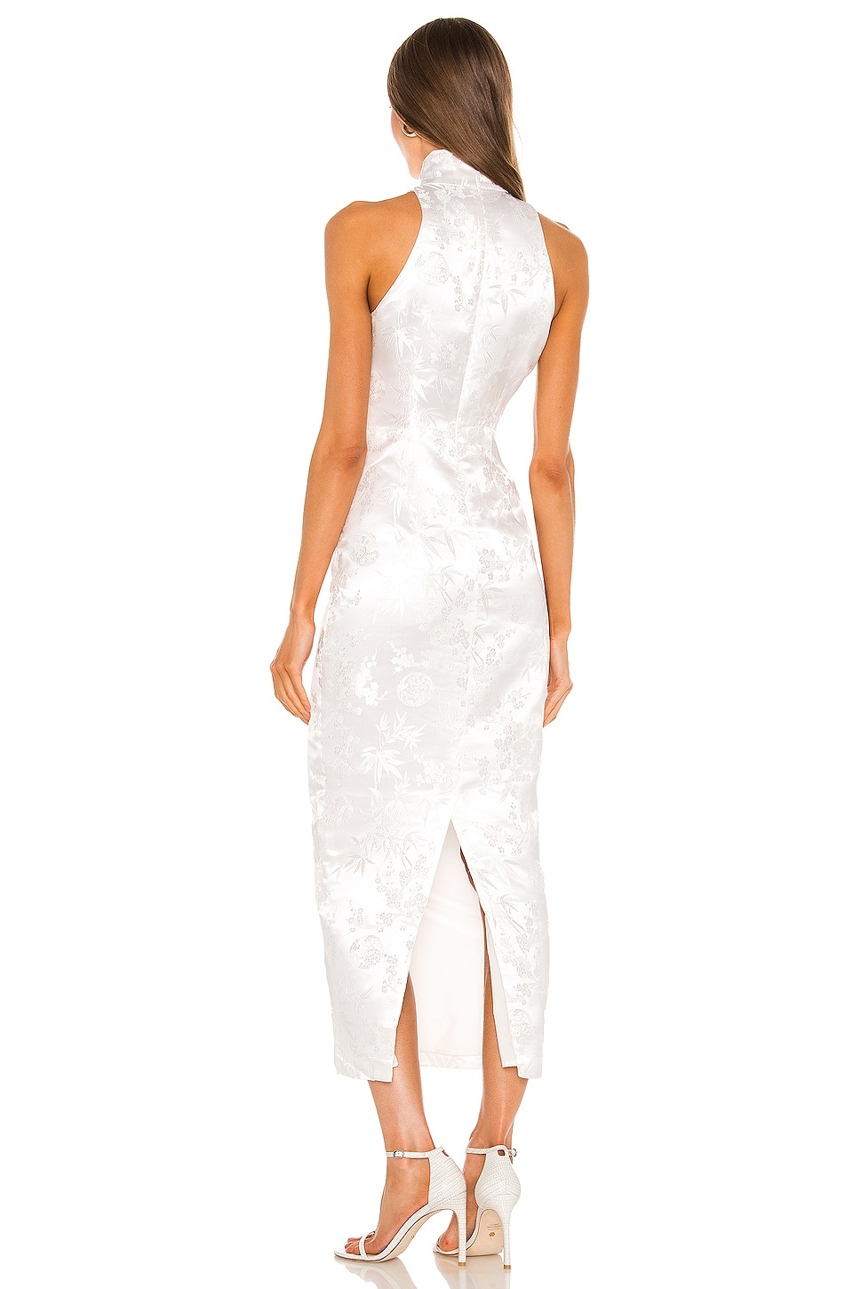 Jill Chinese Jacquard Pencil Dress - 3