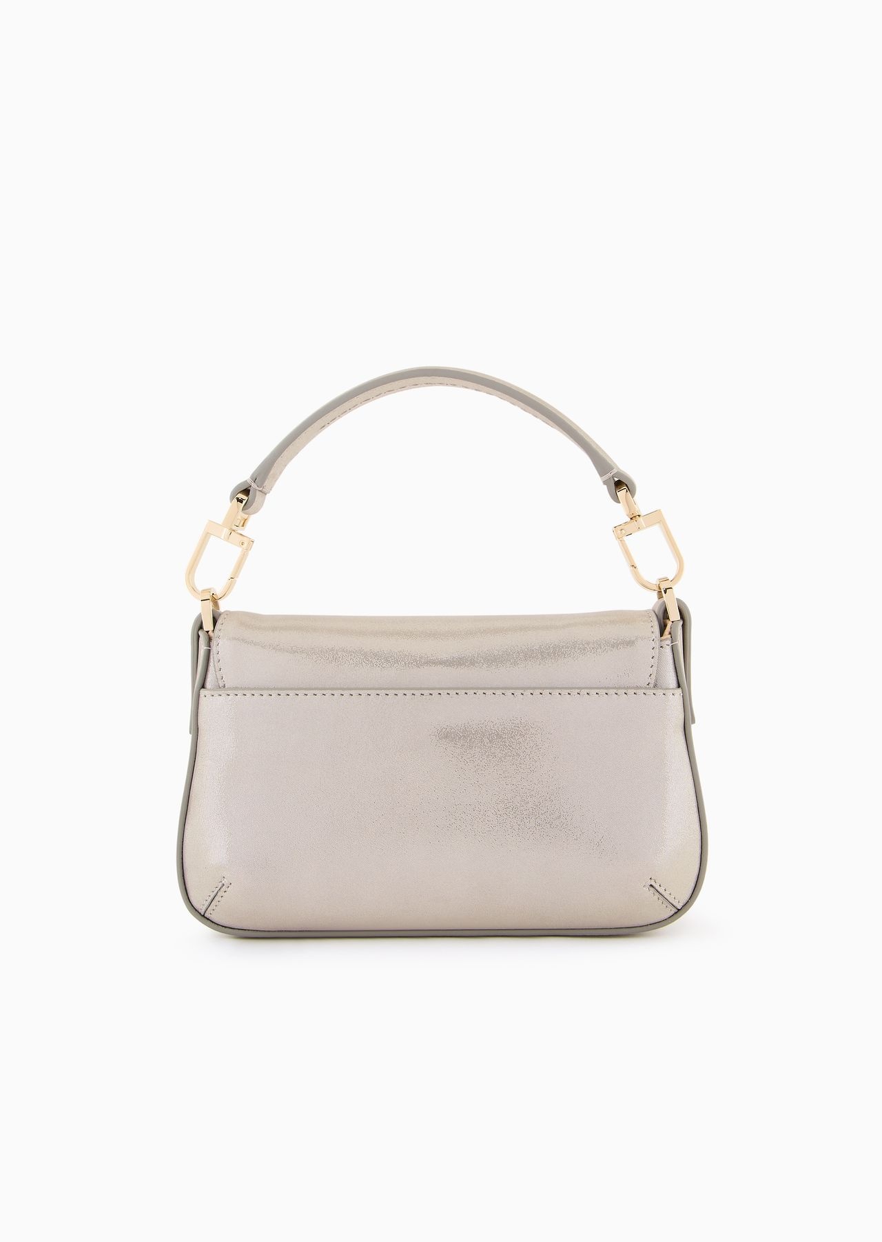 La Prima mini baguette bag in shiny nubuck - 3