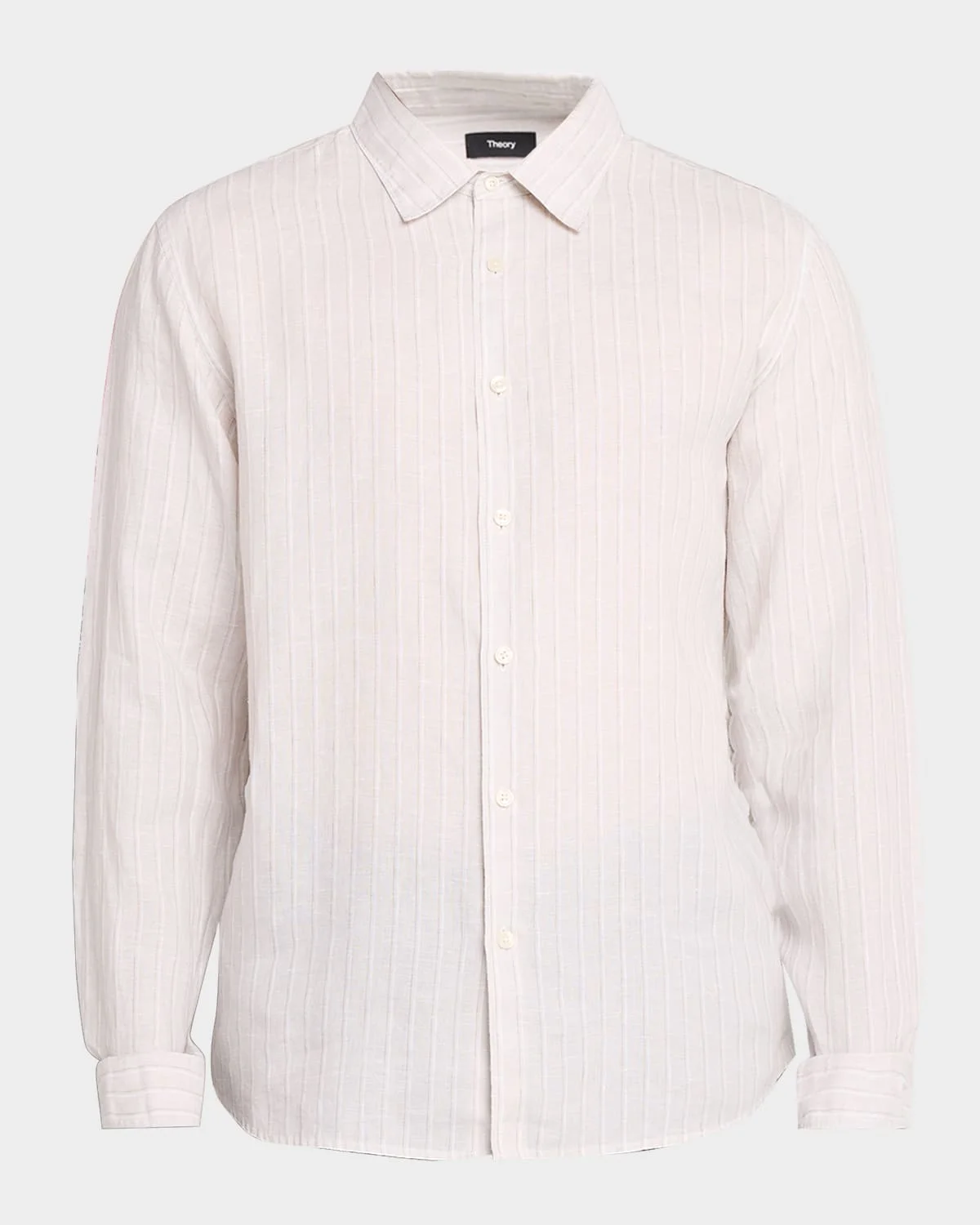 Men's Irving Grid Check Linen Shirt - 1