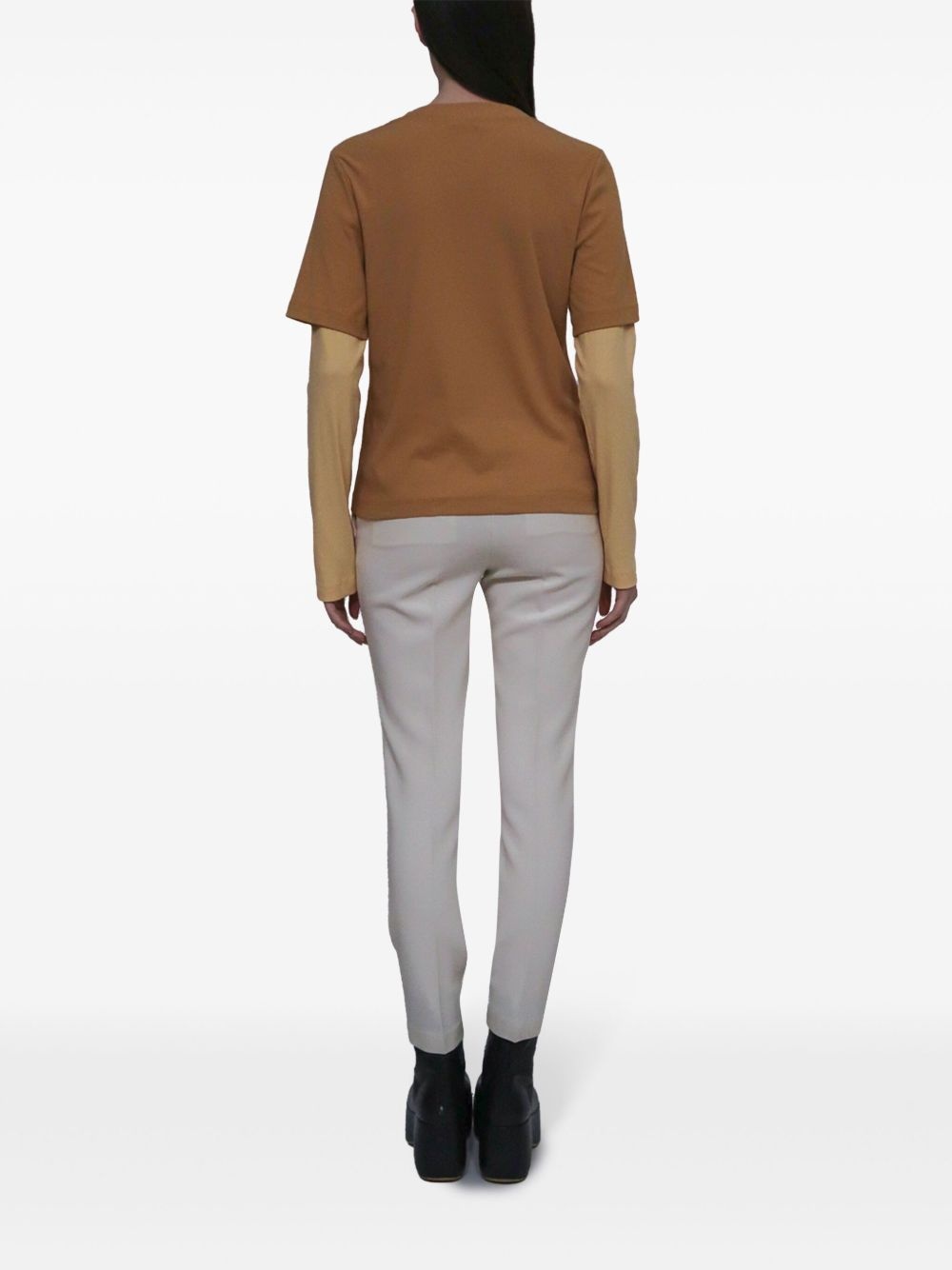 layered T-shirt - 4