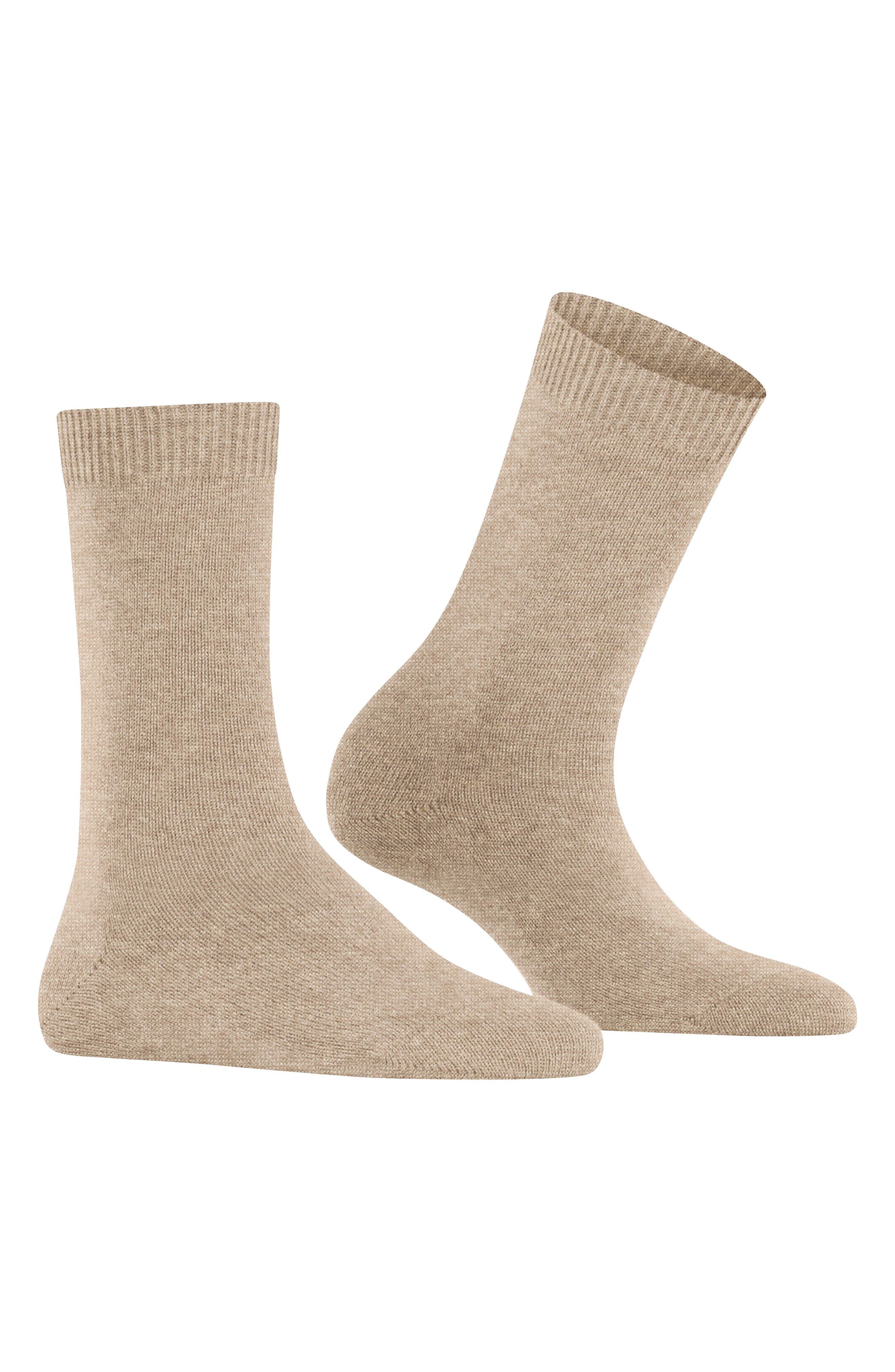 Falke Cosy Crew Socks in Light Beige at Nordstrom - 1
