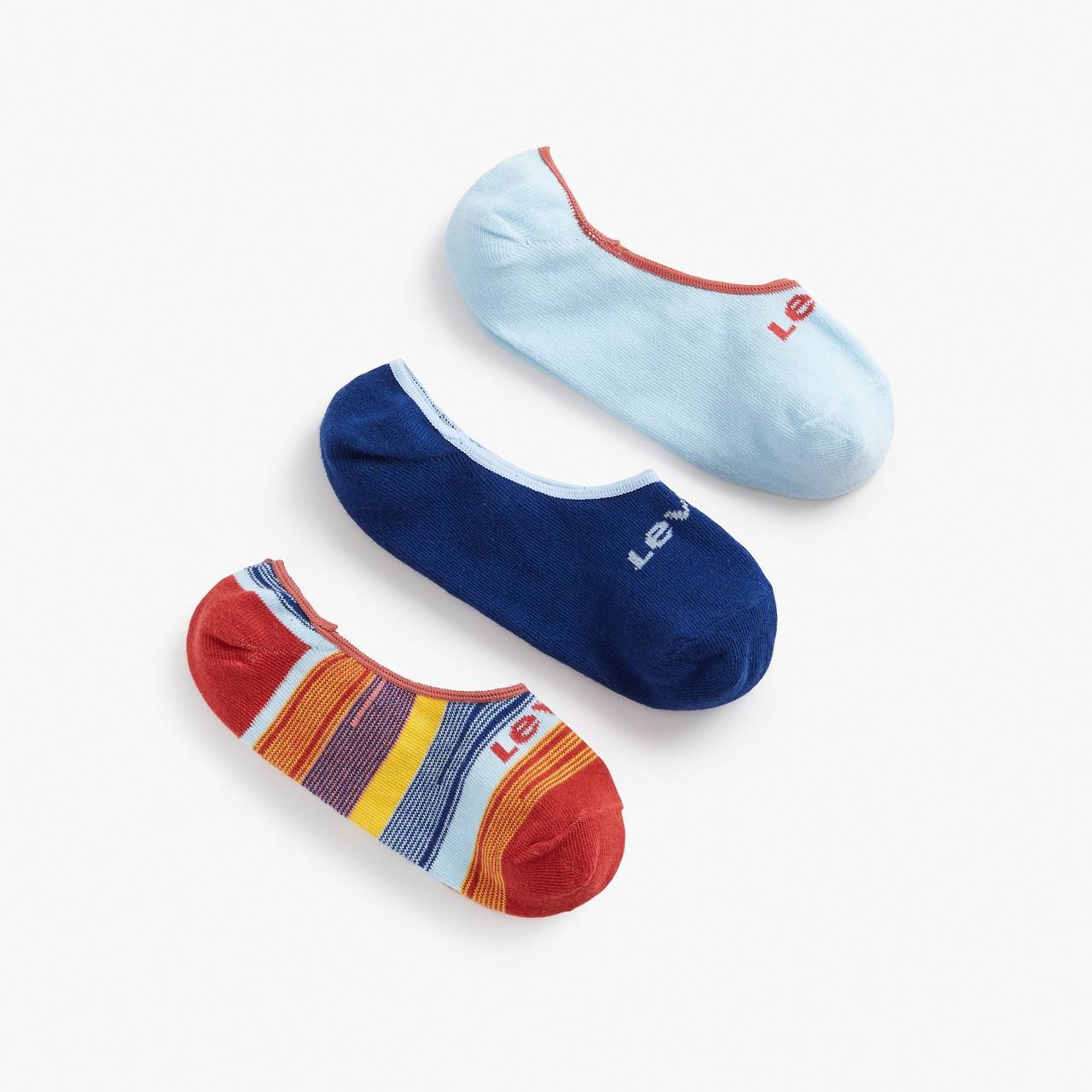 SPACE DYE FOOTIE SOCKS (3 PACK) - 1