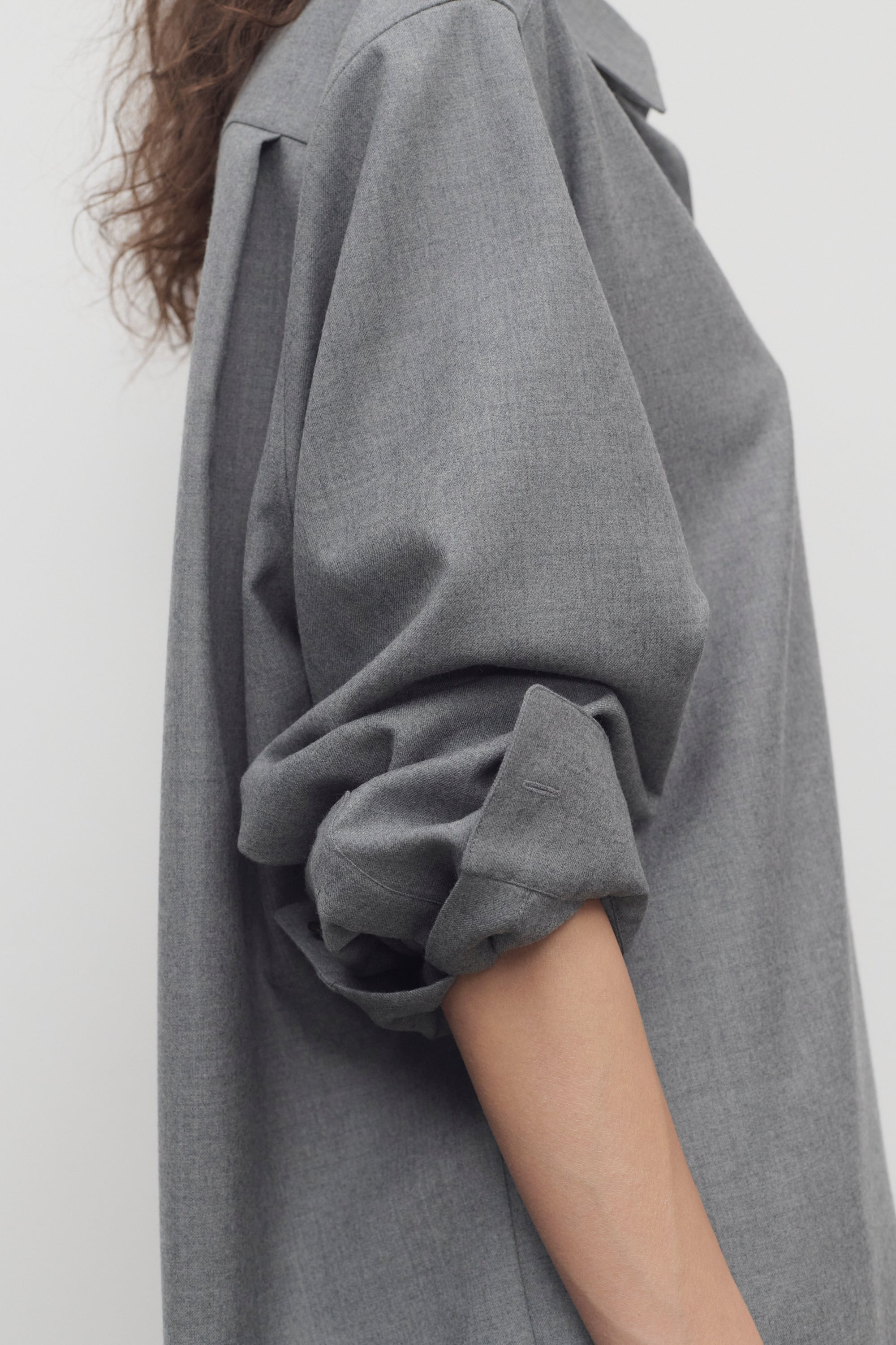Pino Shirt in Virgin Wool - 6