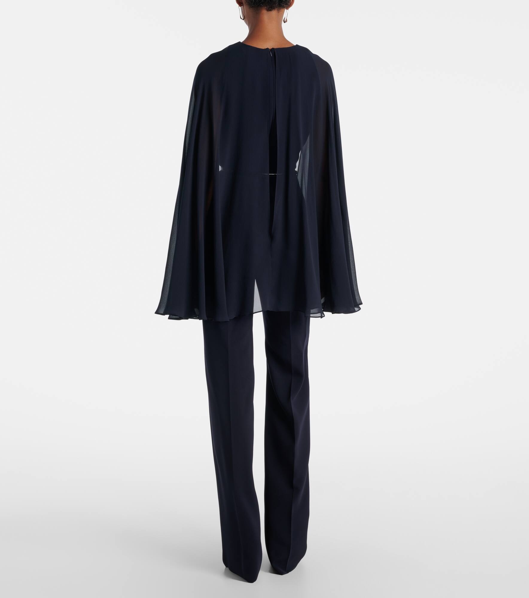 Vertice caped cady jumpsuit - 3