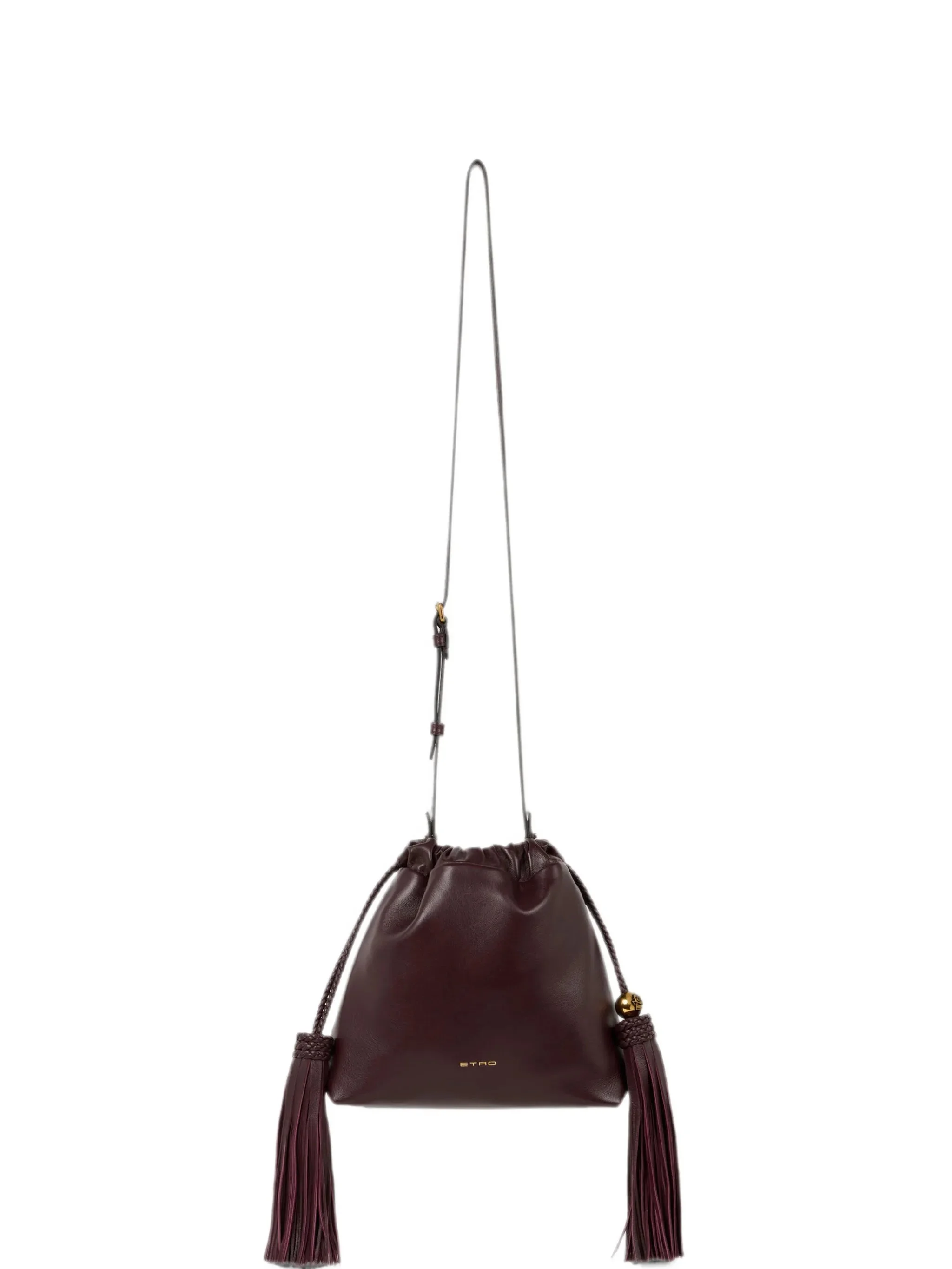 Etro Mini Leather Kalispera Bag With Tassels - 1