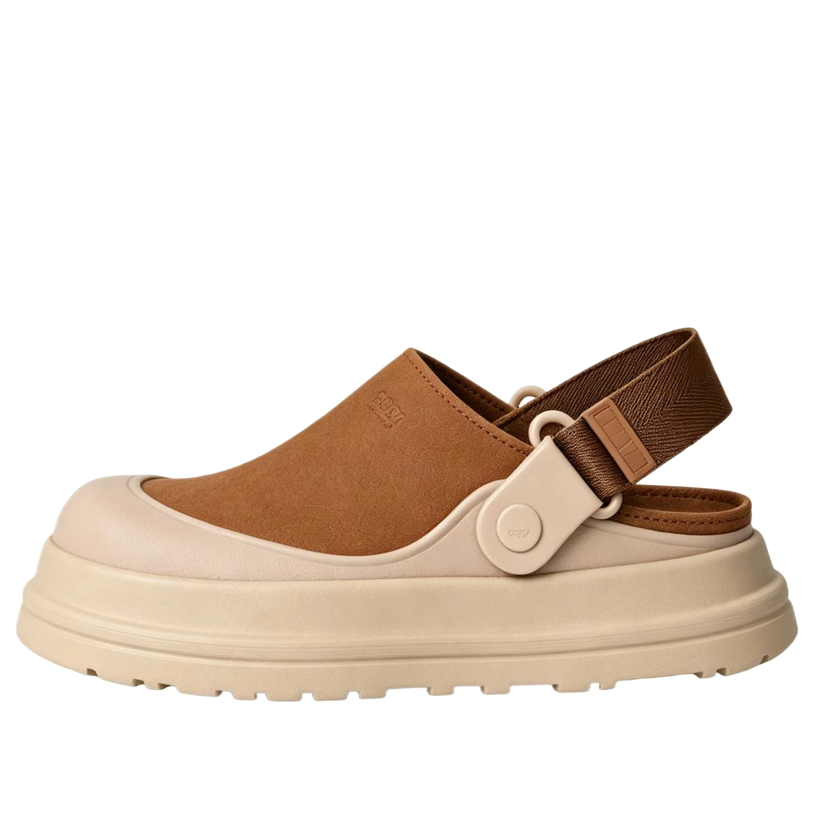 (WMNS) UGG GoldenGlow Suede Clog 'Chestnut' 1180256-CHE - 1