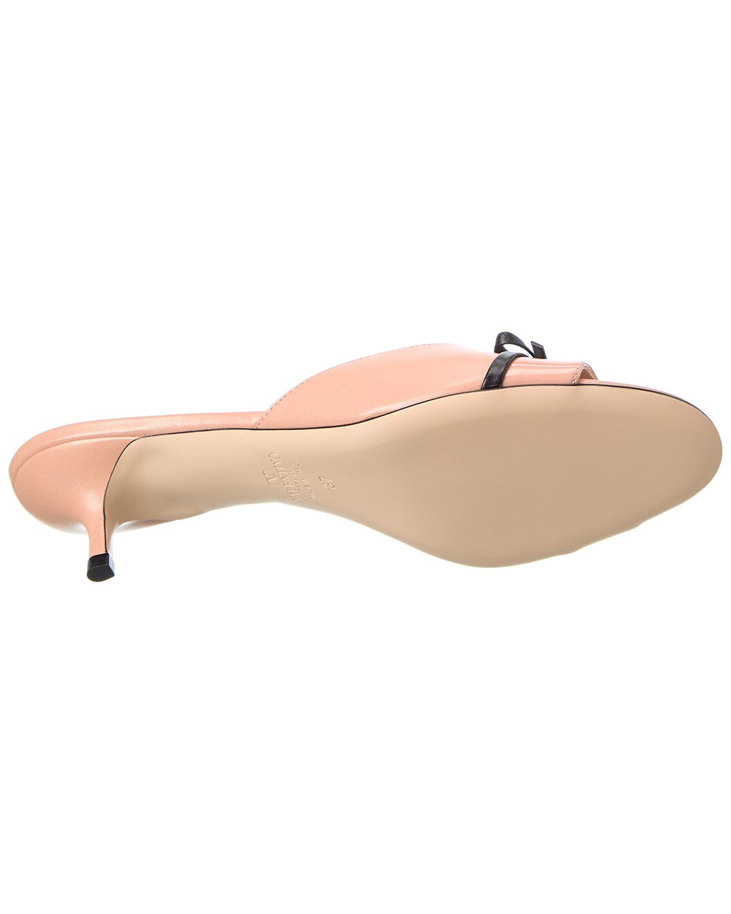 Valentino VLogo 45 Leather Mule - 4