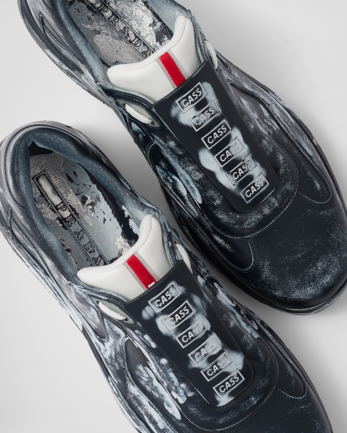 Cass x Prada America's Cup "D3cay" sneakers - 7