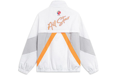 Li-Ning Li-Ning CBA All Star Game Graphic Jacket 'White Grey' AFDT617-2 outlook