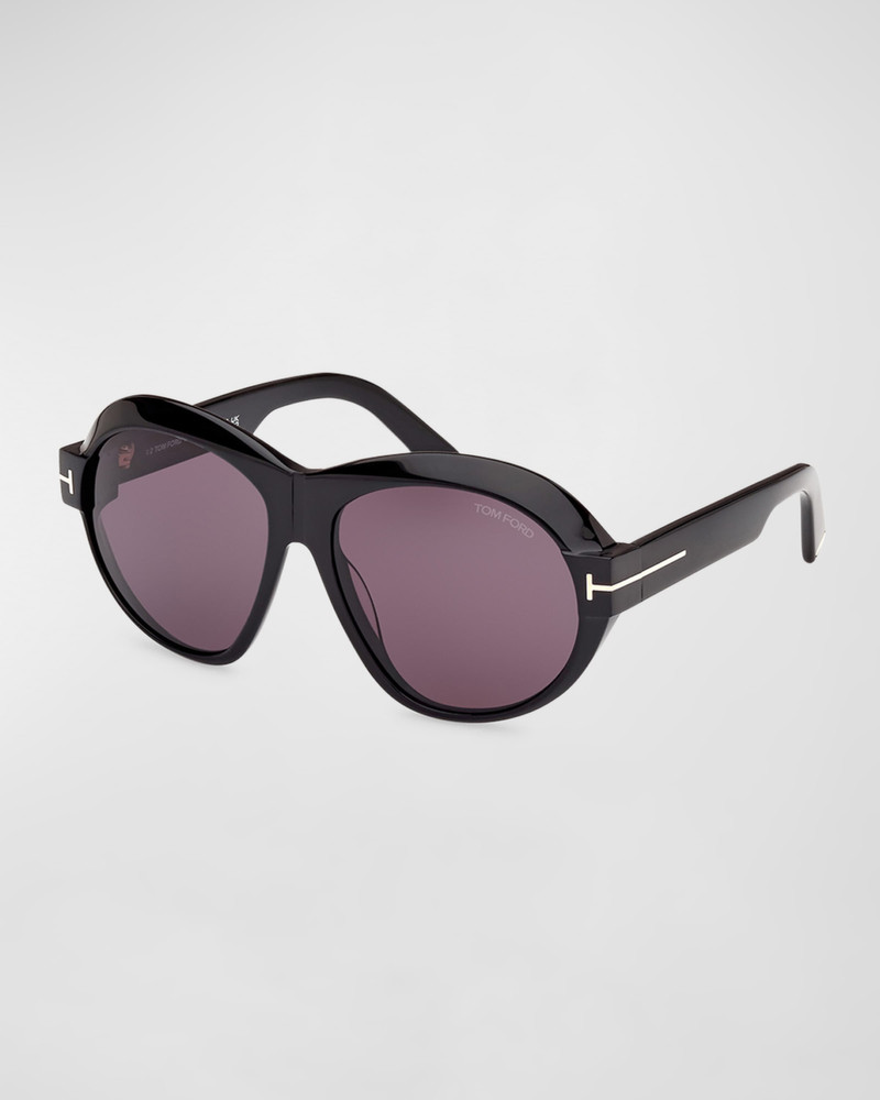 Inger Acetate Round Sunglasses - 1