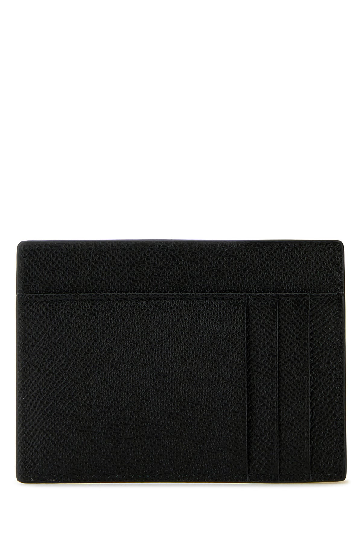 Black leather card holder - 3