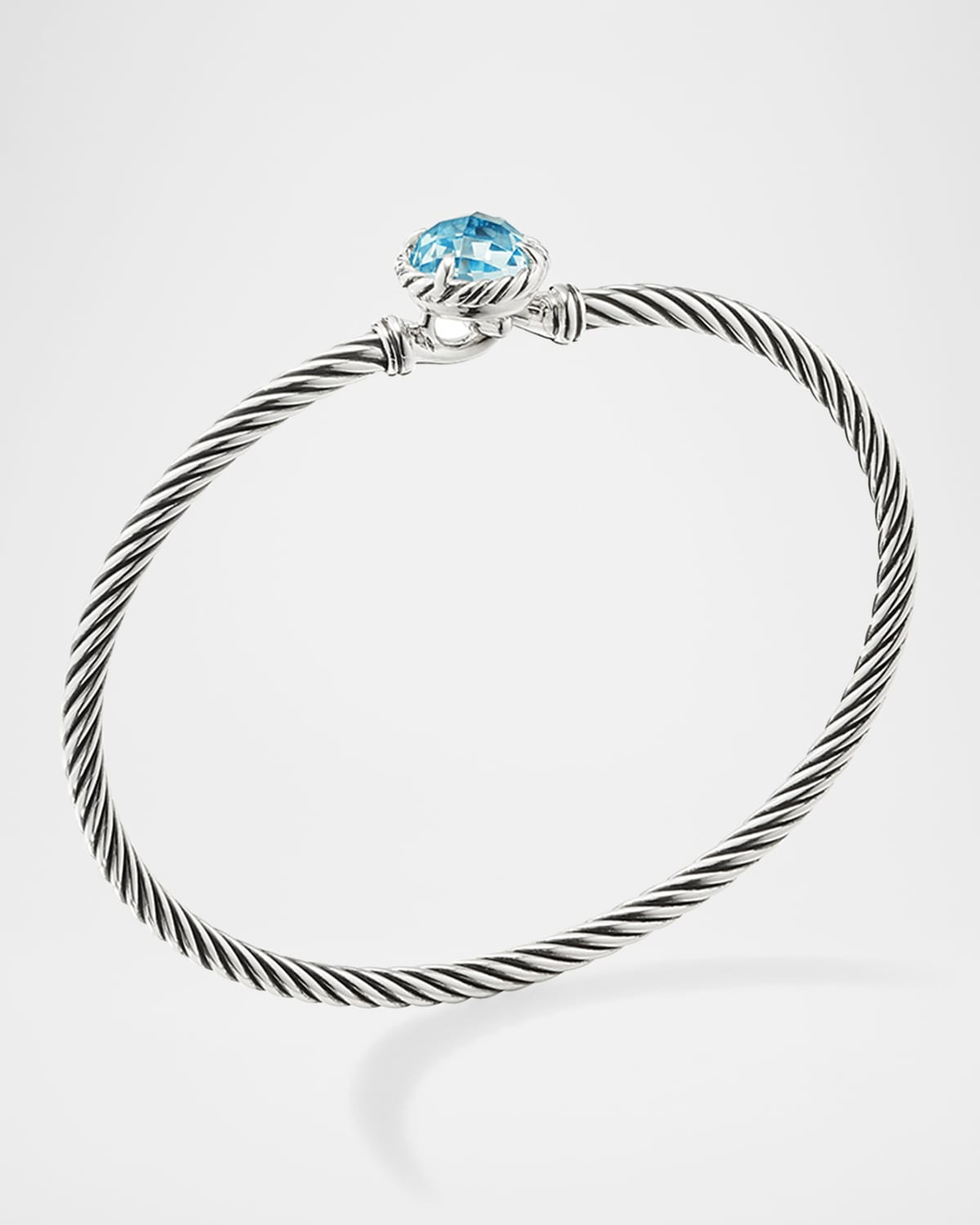 3mm Petite Chatelaine Bracelet in Silver - 3