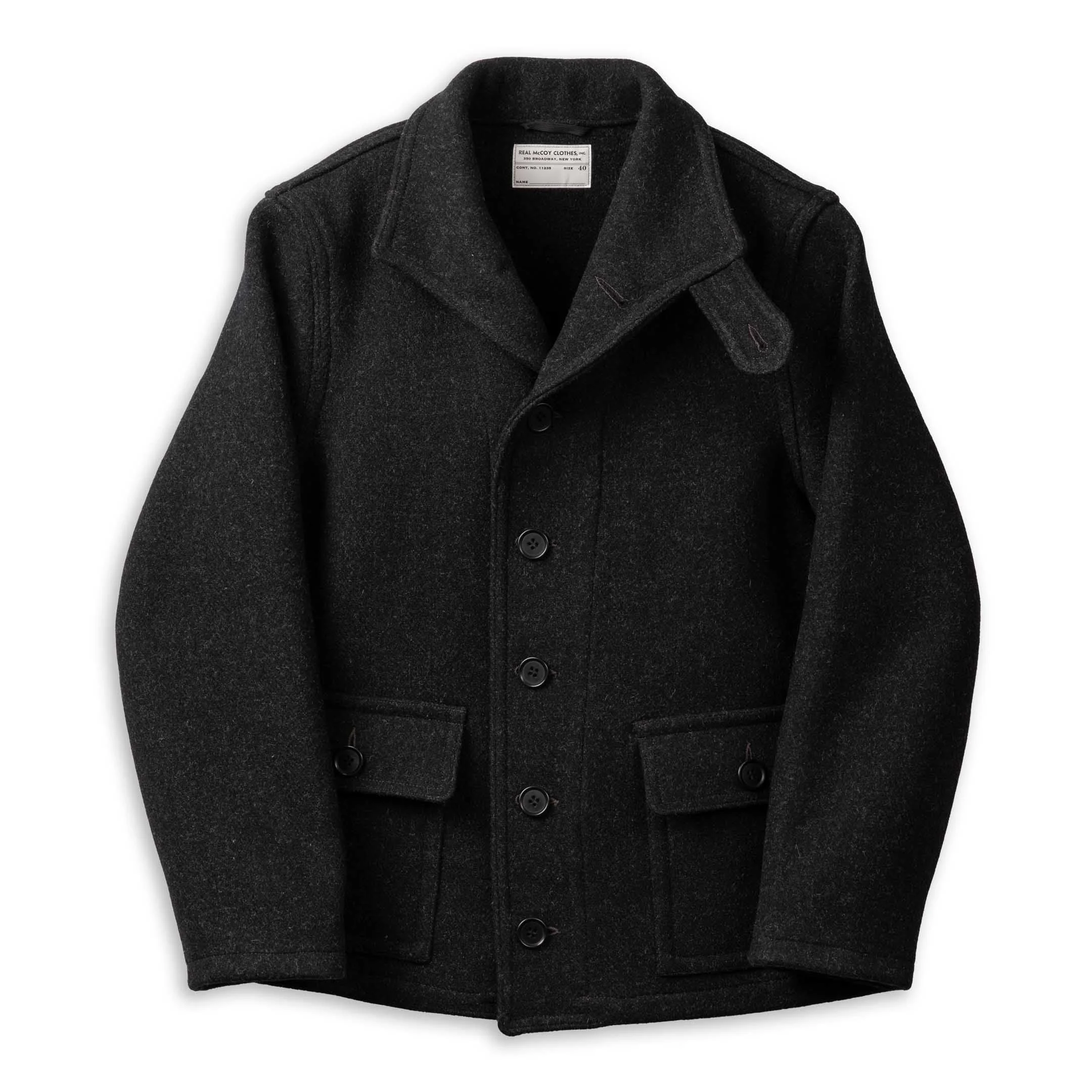 The Real McCoy's U.S. Navy Submarine Jacket Charcoal - 1