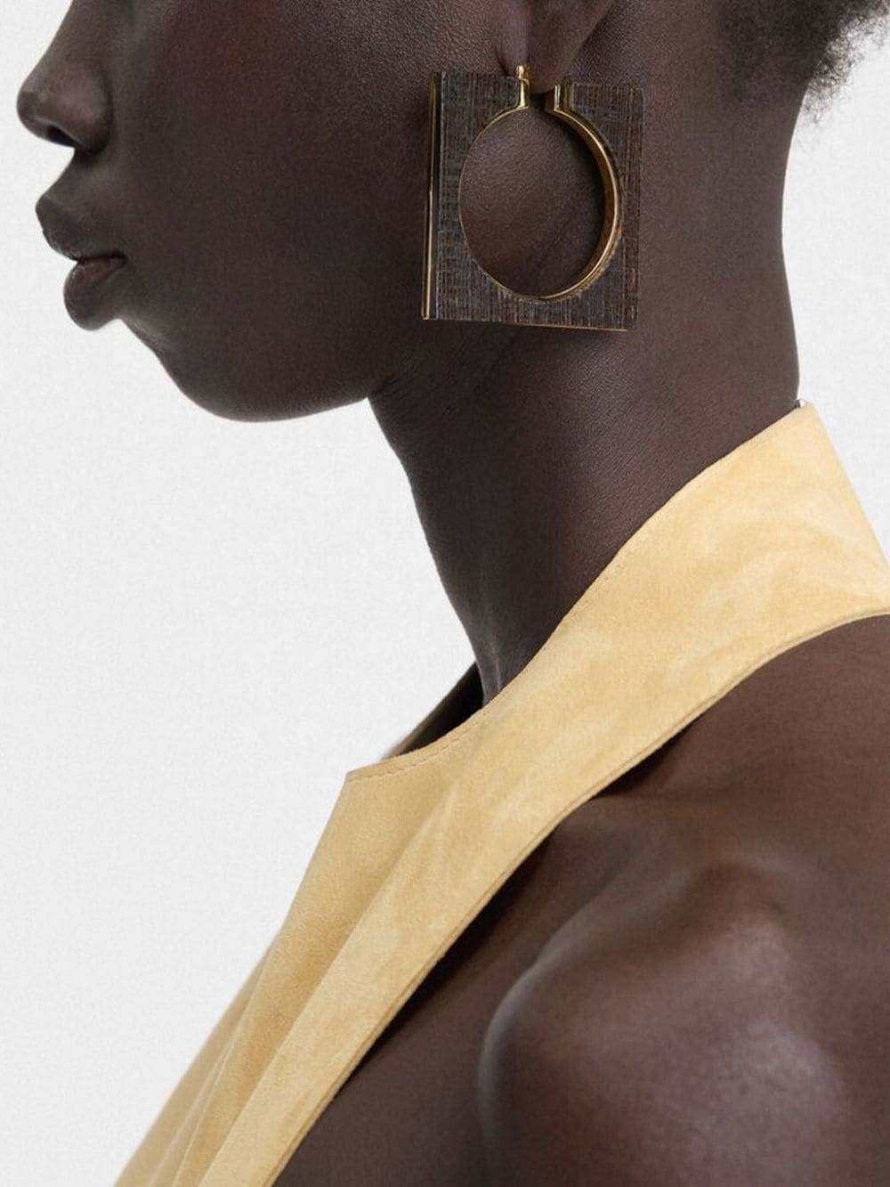 The Rond Carré hoop earrings - 4