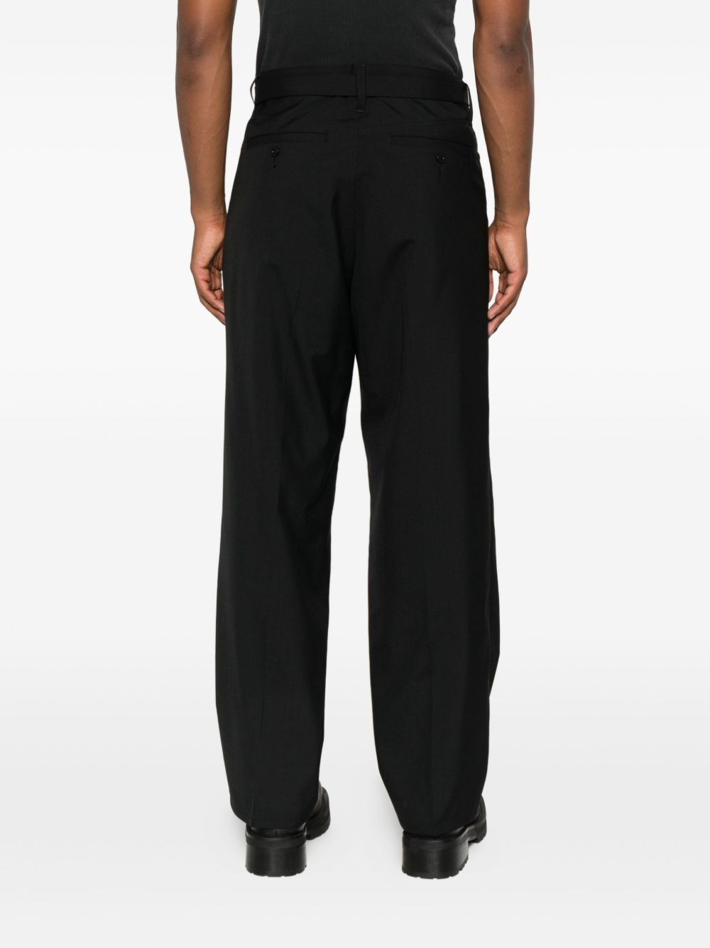 belted trousers - 4
