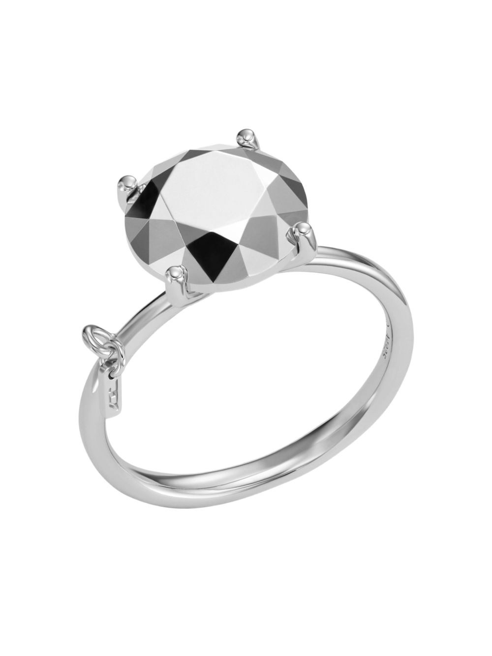 diamond-cut ring - 2