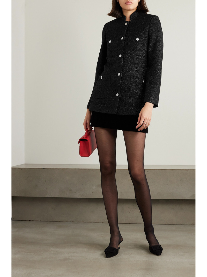 LIBEROWE + Net Sustain Raja Metallic Tweed Jacket outlook