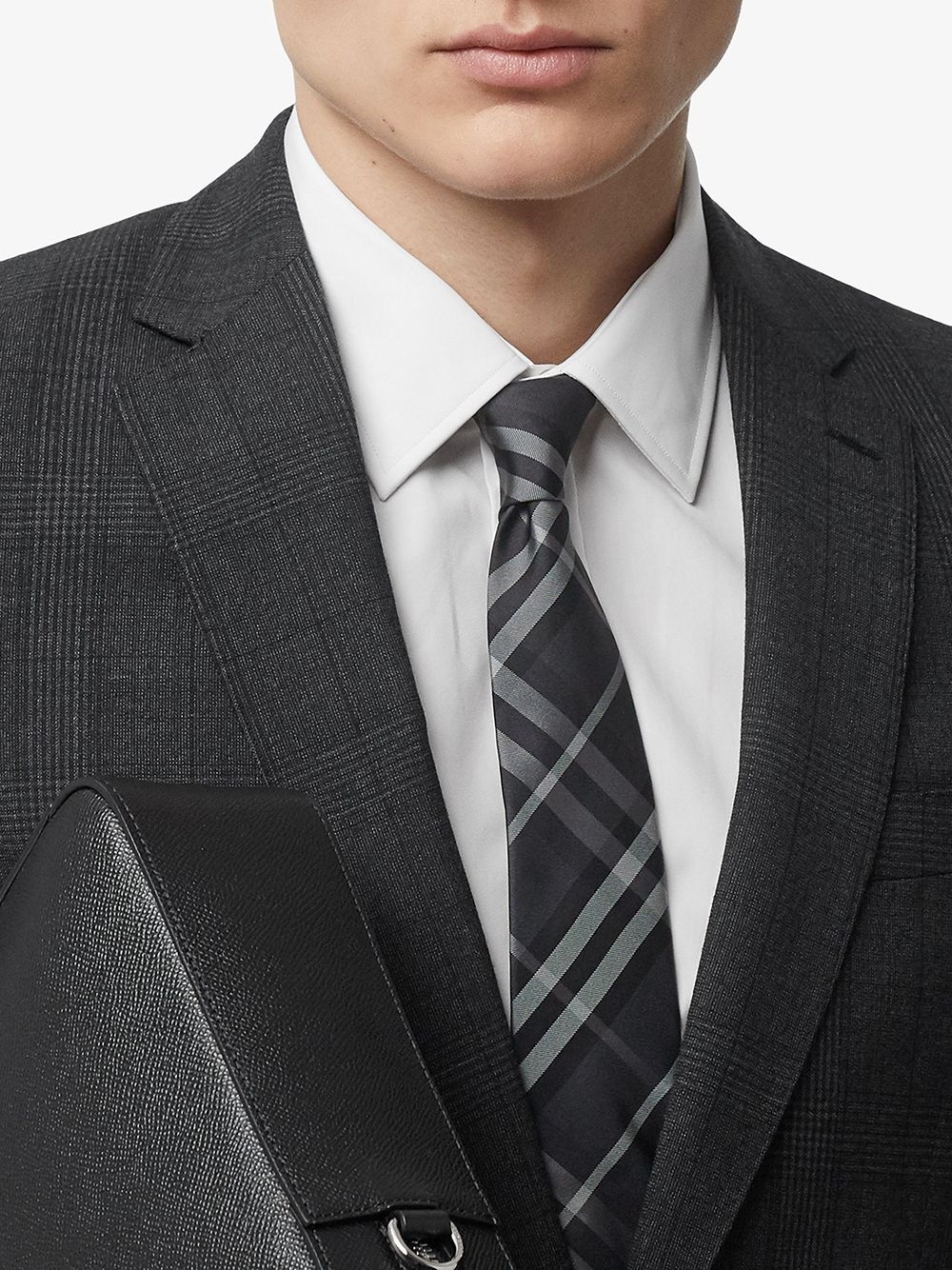 Classic Cut Vintage Check Silk Tie - 3