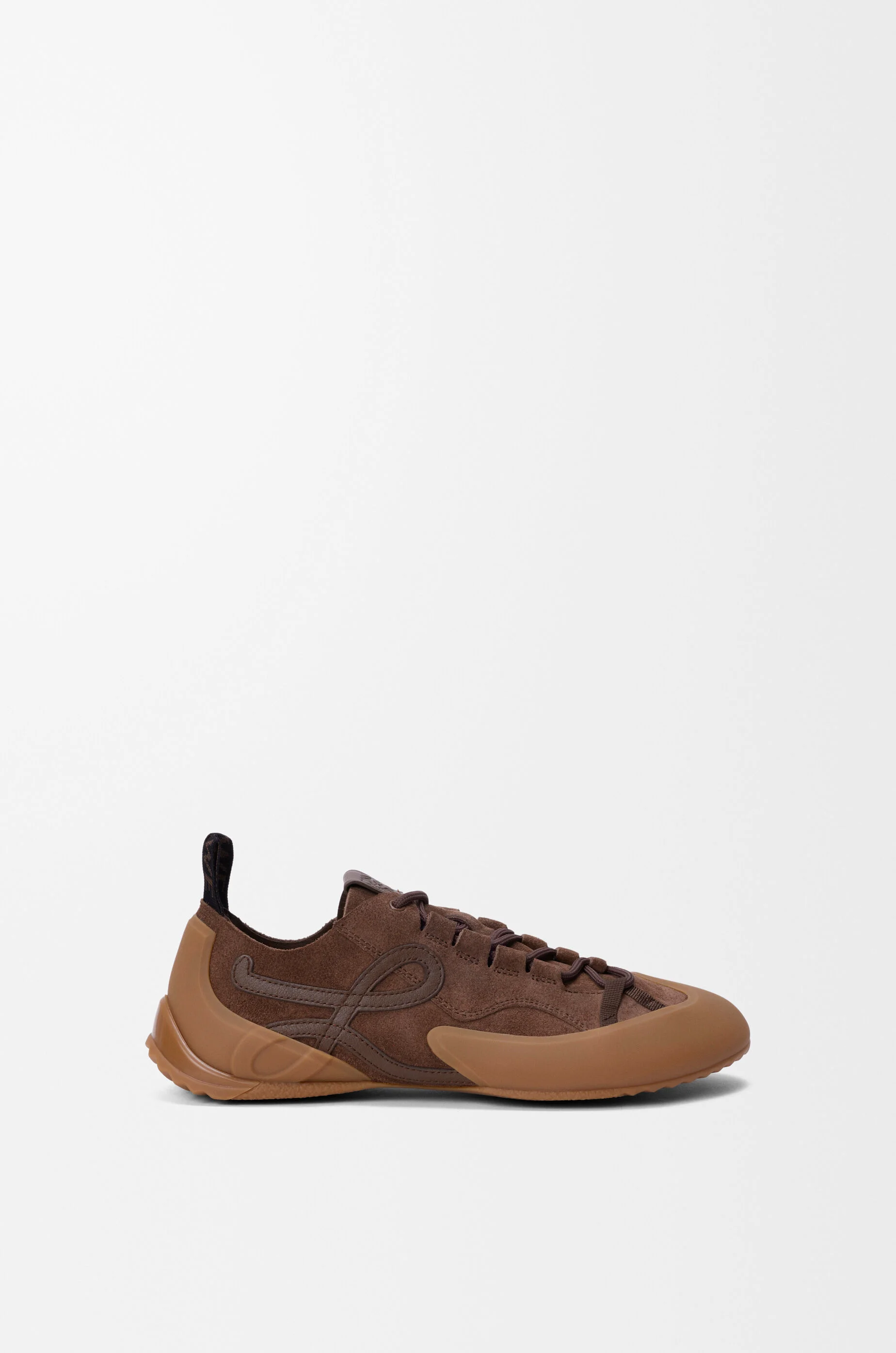 Grip sneaker in suede calfskin - 1