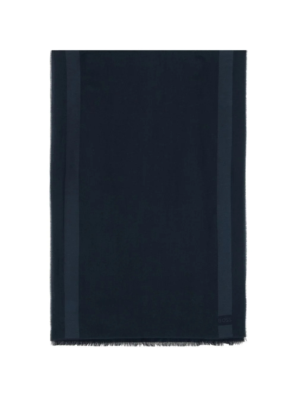 lightweight jacquard scarf in a wool blend - 1