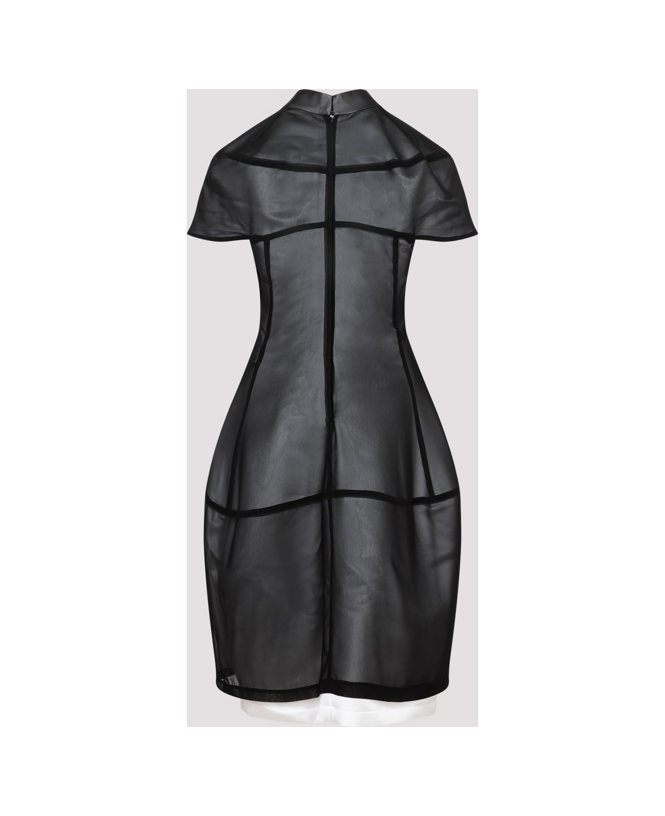 Comme Des Garçons Polyester Mini Dress - 4