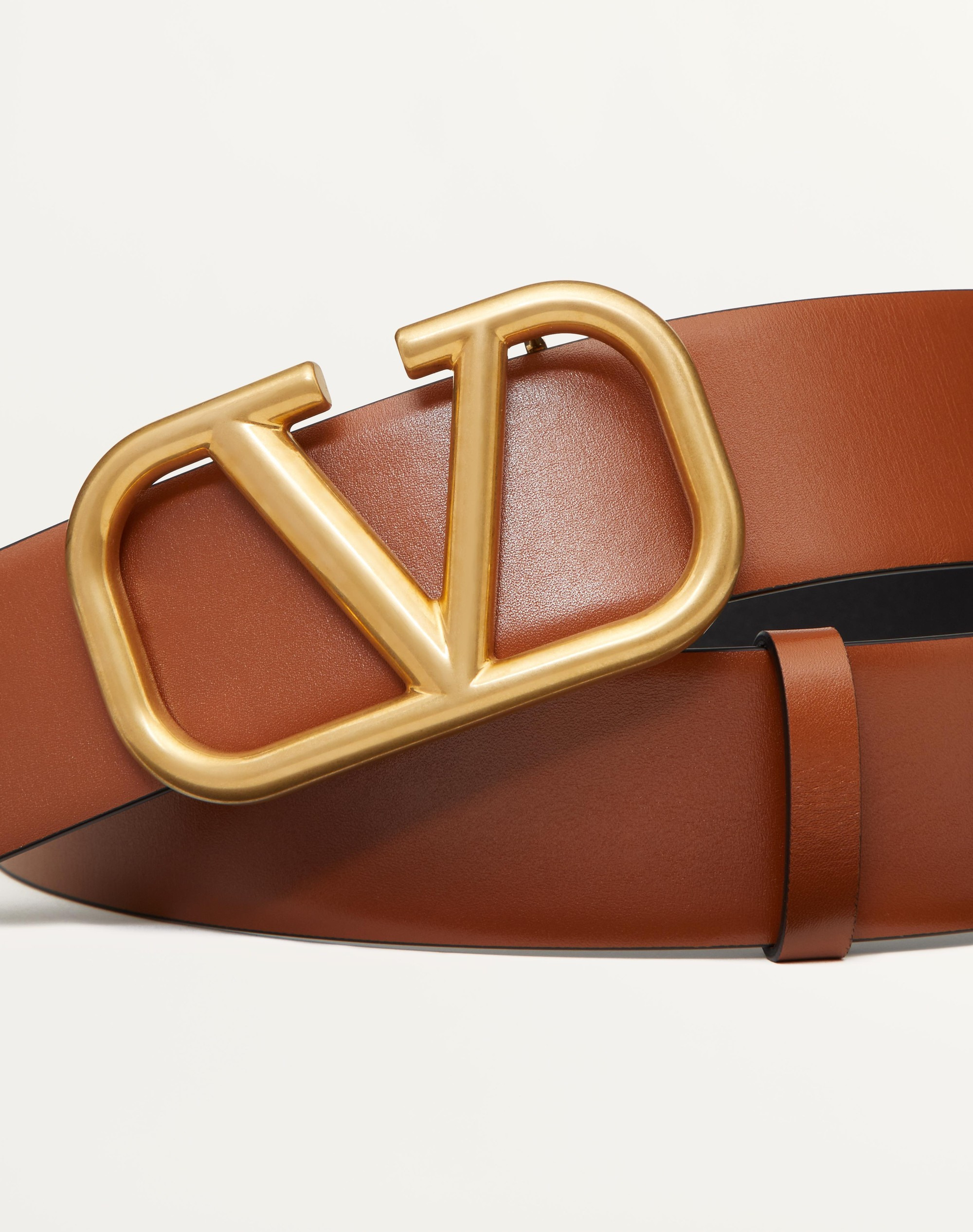 VLOGO SIGNATURE CALFSKIN BELT 40 MM - 3