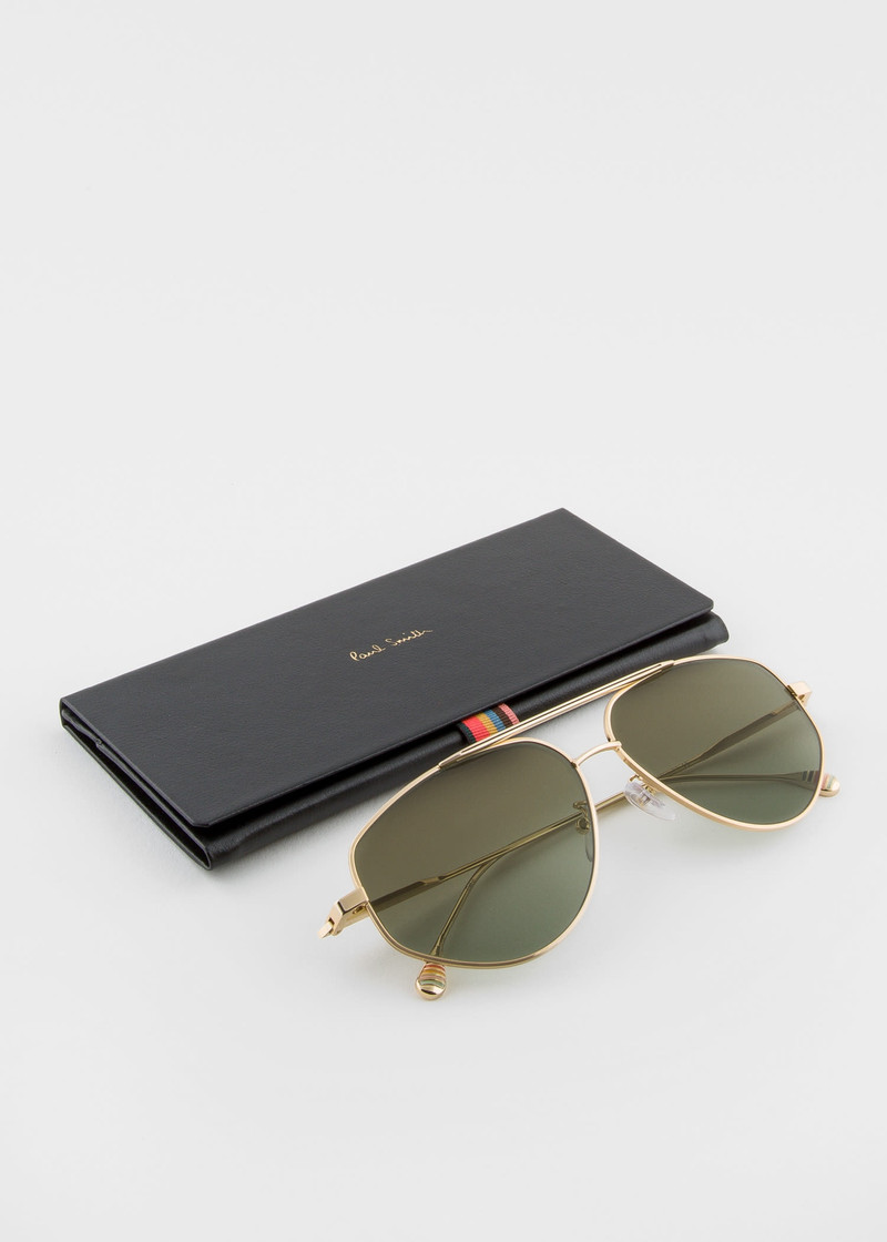 Gold 'Drake' Sunglasses 3