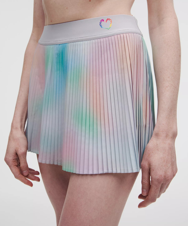 RePleat High-Rise Pleated Tennis Skirt *Pride 4