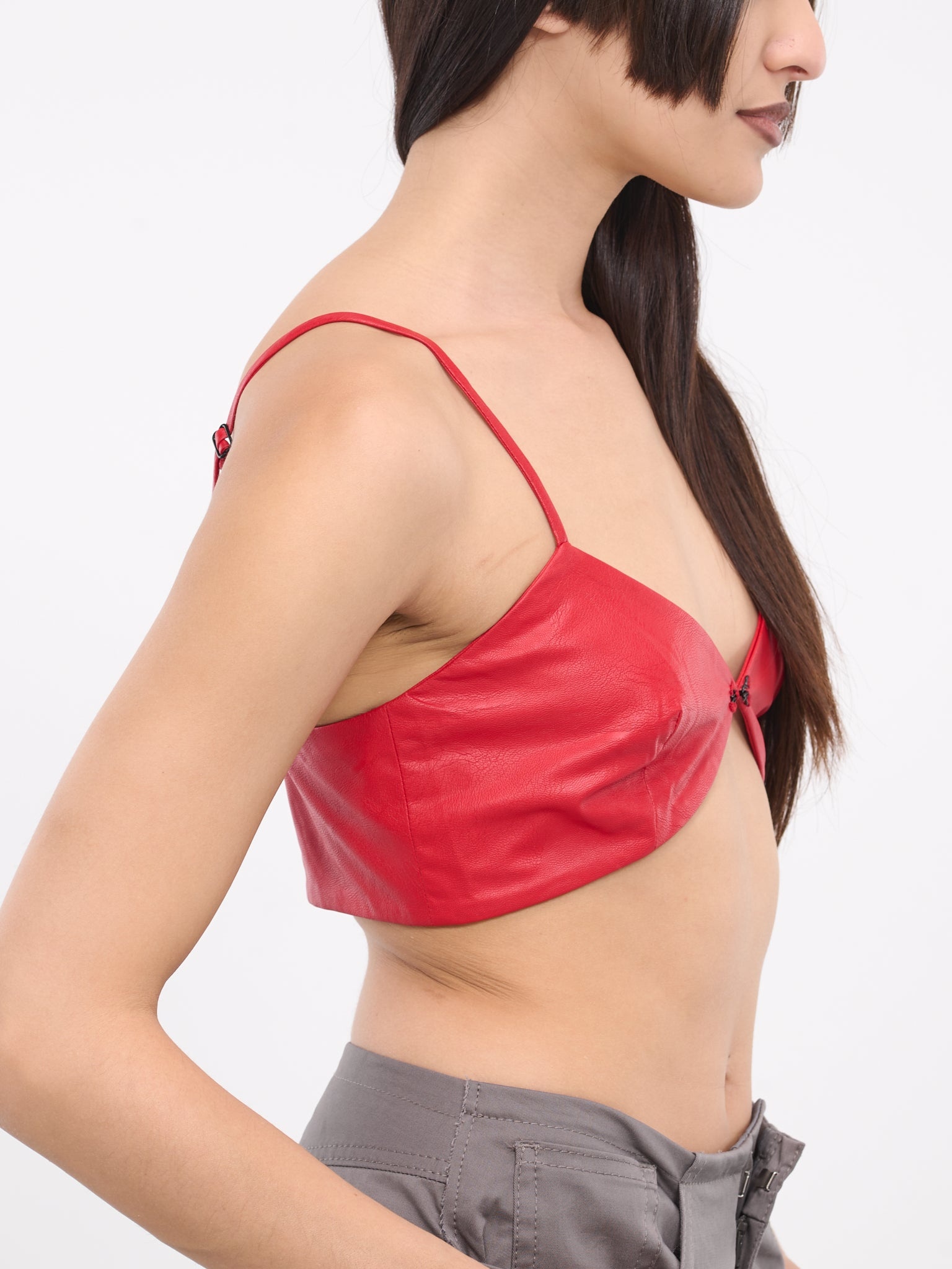 Leather Bra - 5