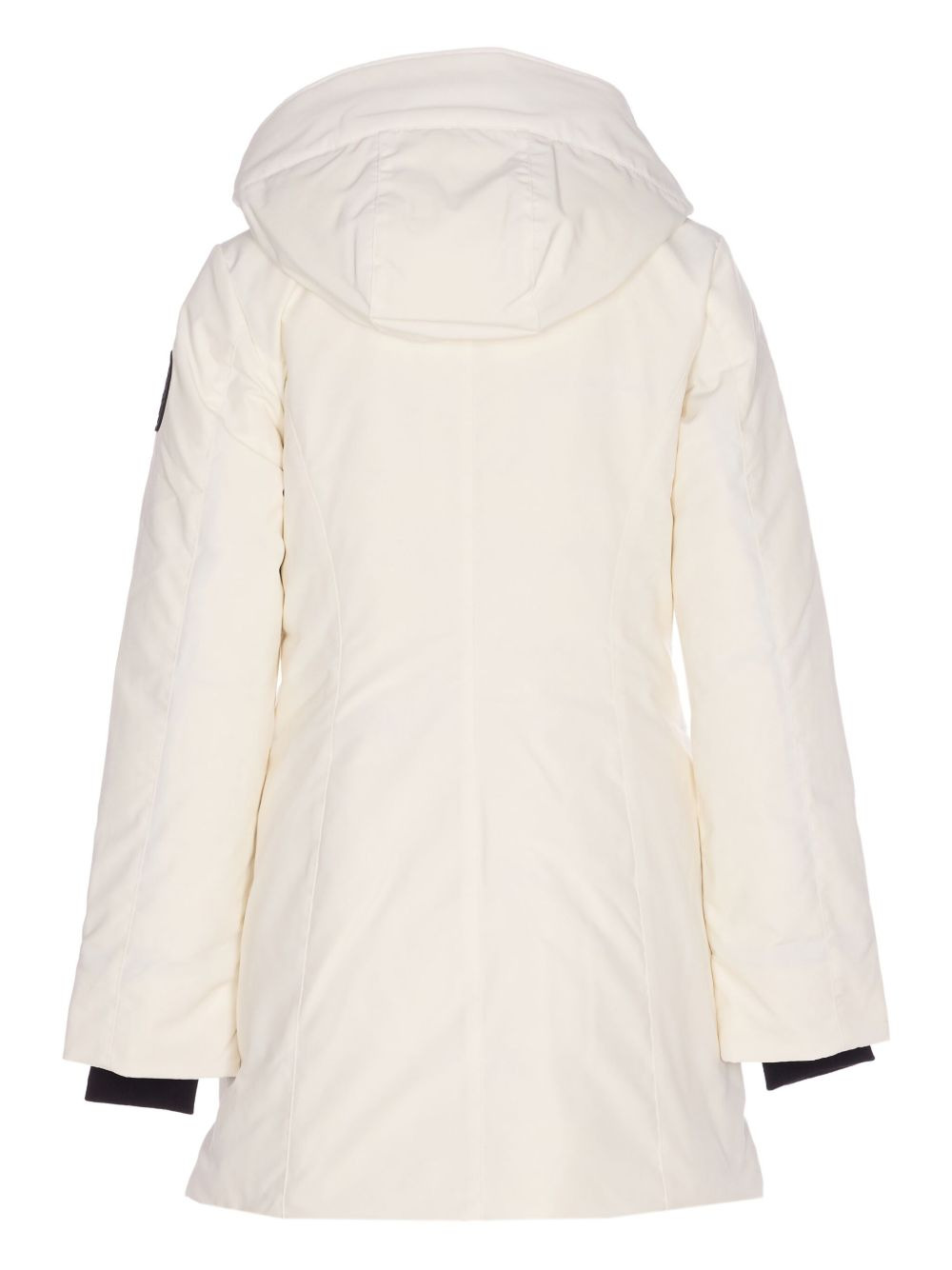 hooded patch-pocket parka - 2