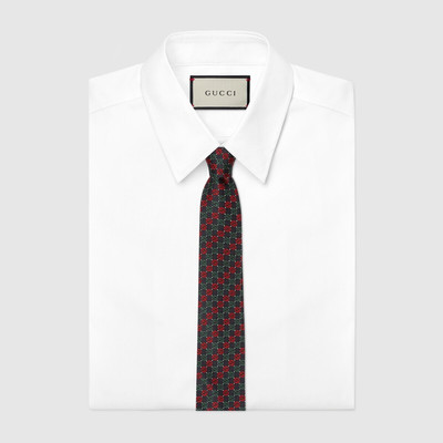 GUCCI Interlocking G silk tie outlook