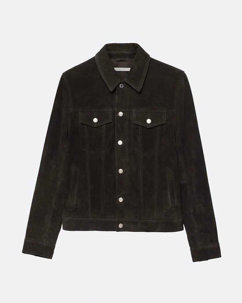 CHAIYO SUEDE TRUCKER JACKET - 1